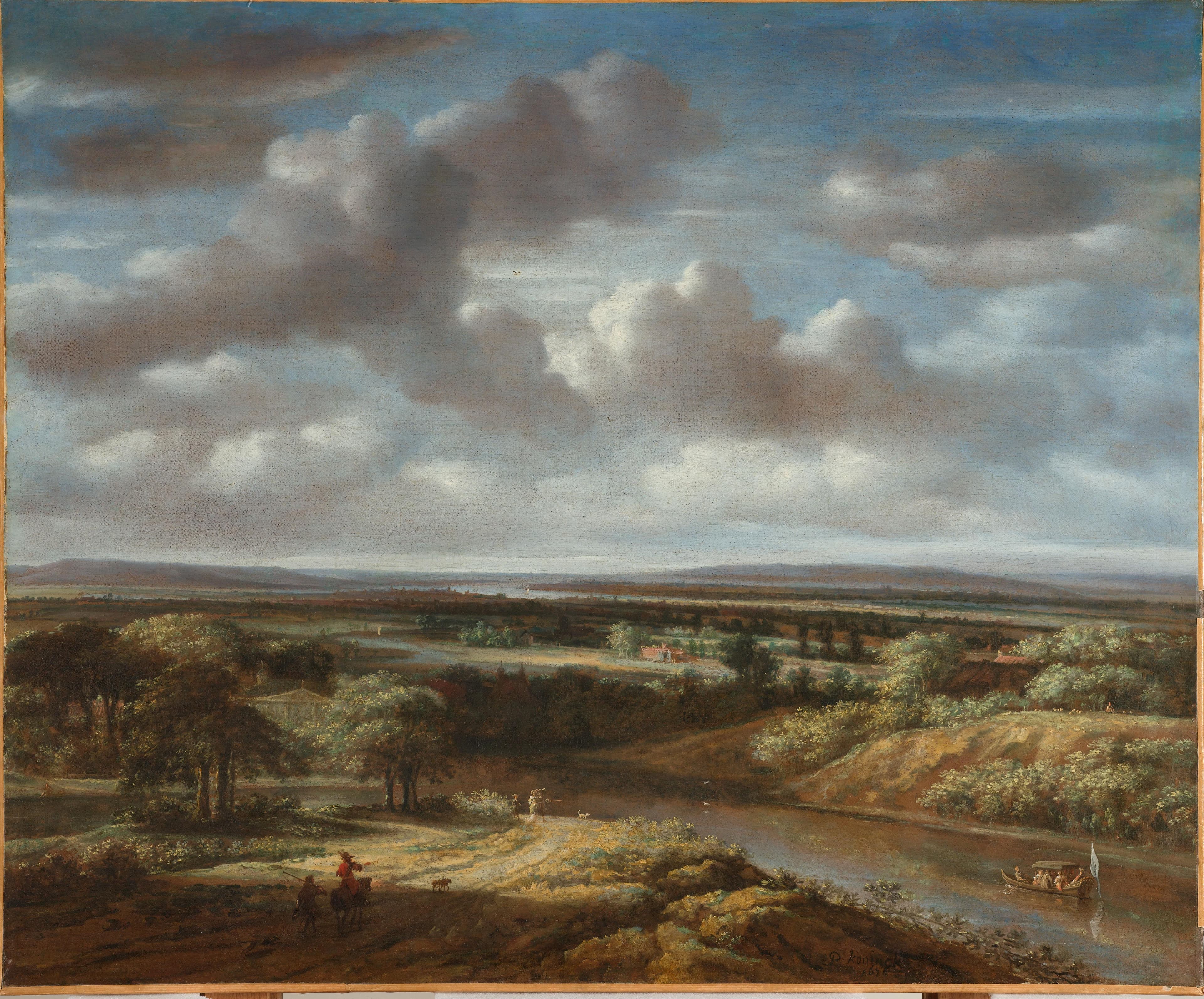 Rivierlandschap — Philips Koninck