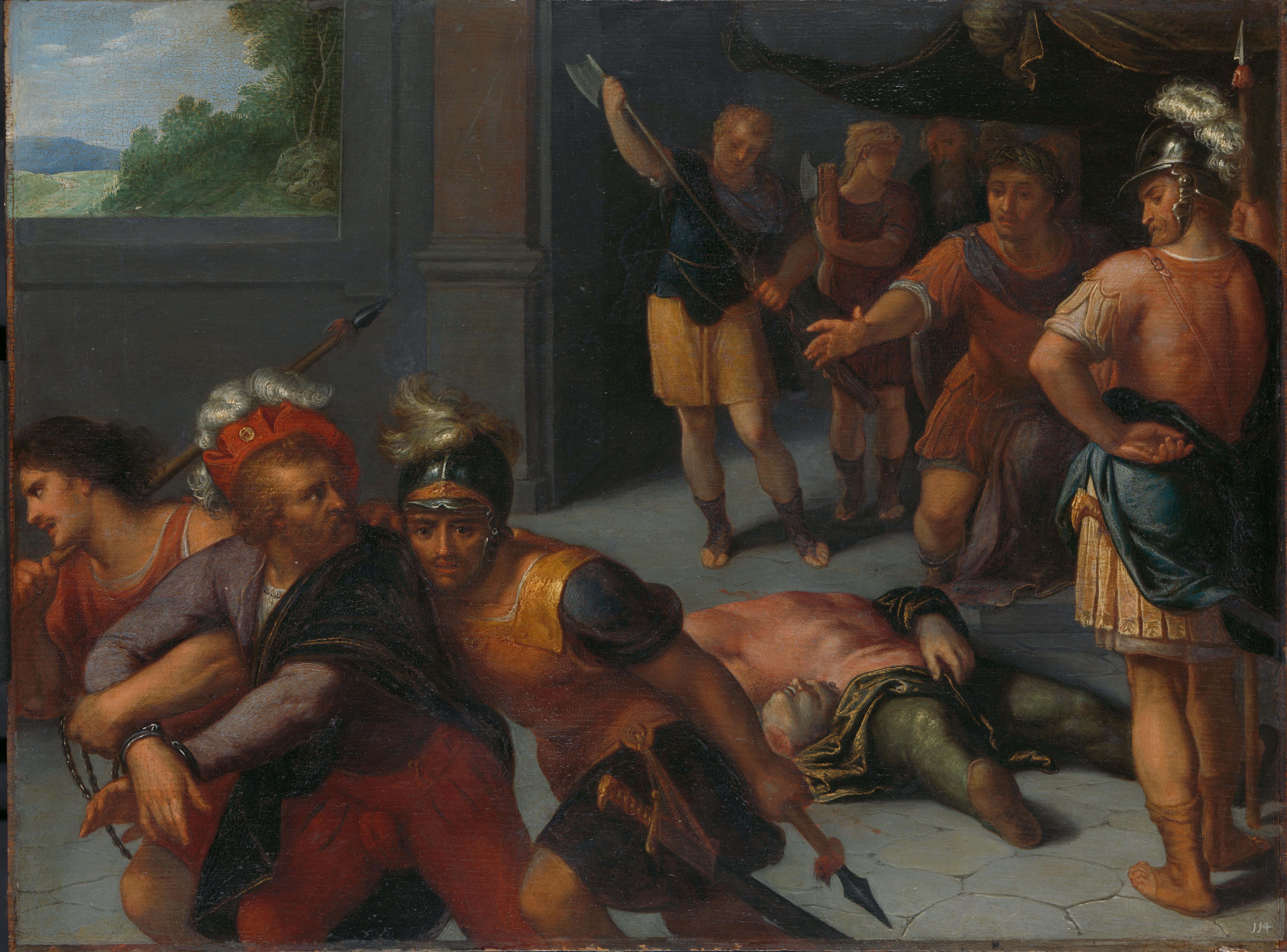 "Beheading of Julius Paulus and Imprisonment of Claudius Civilis — Otto van Veen
