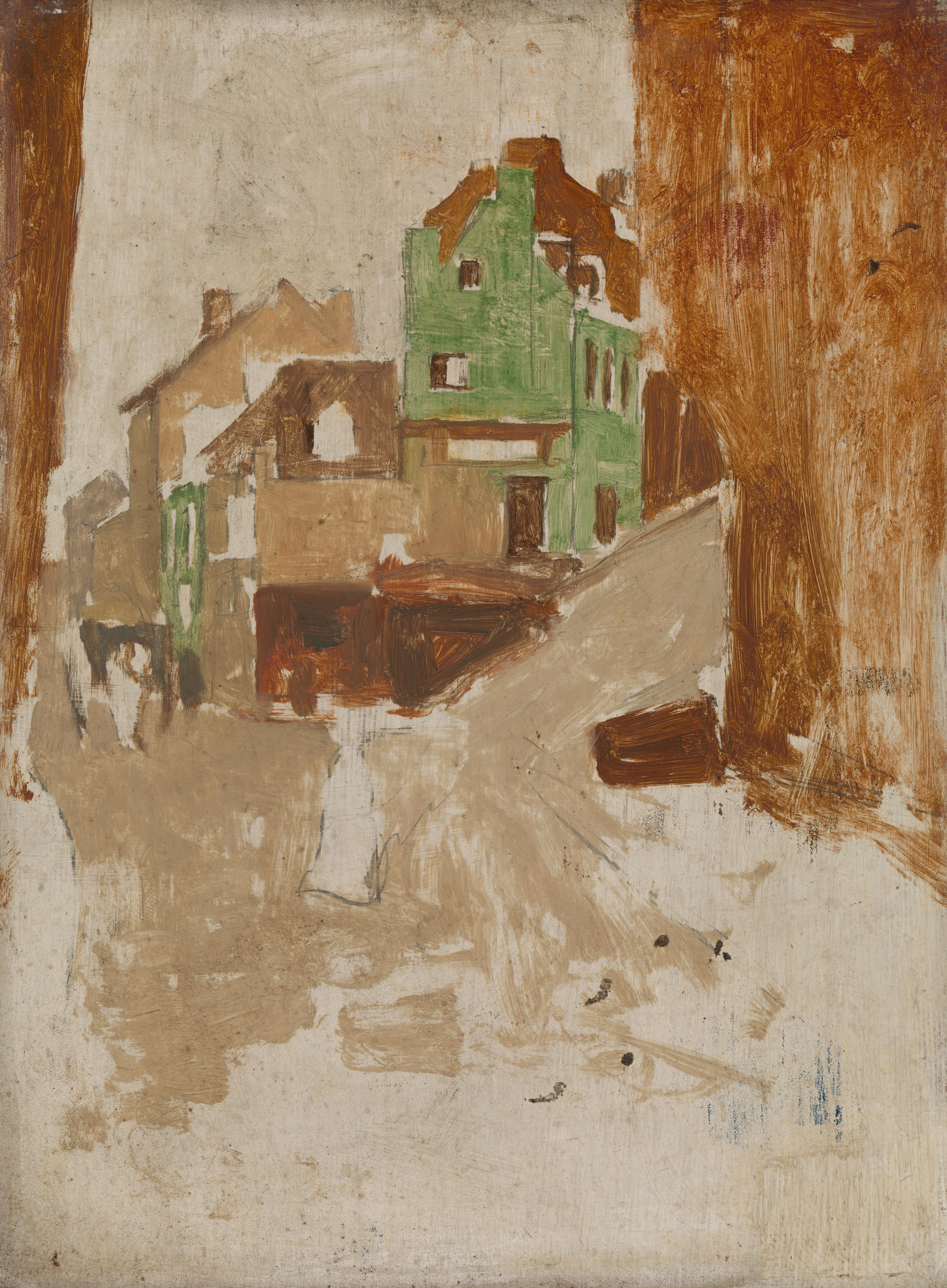 Straat in Montmartre, Parijs — George Hendrik Breitner