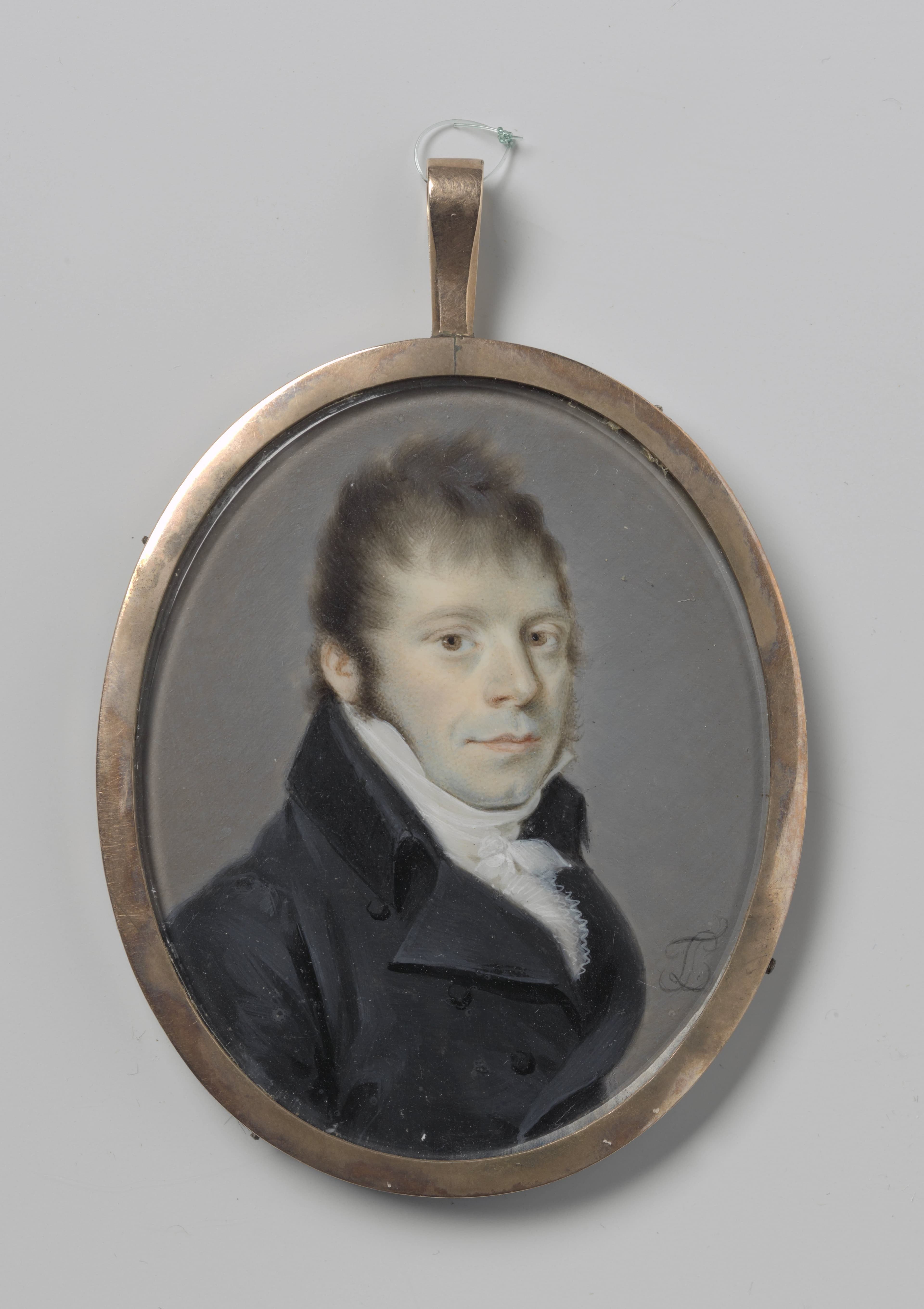 Portret van een man — Leonardus Temminck