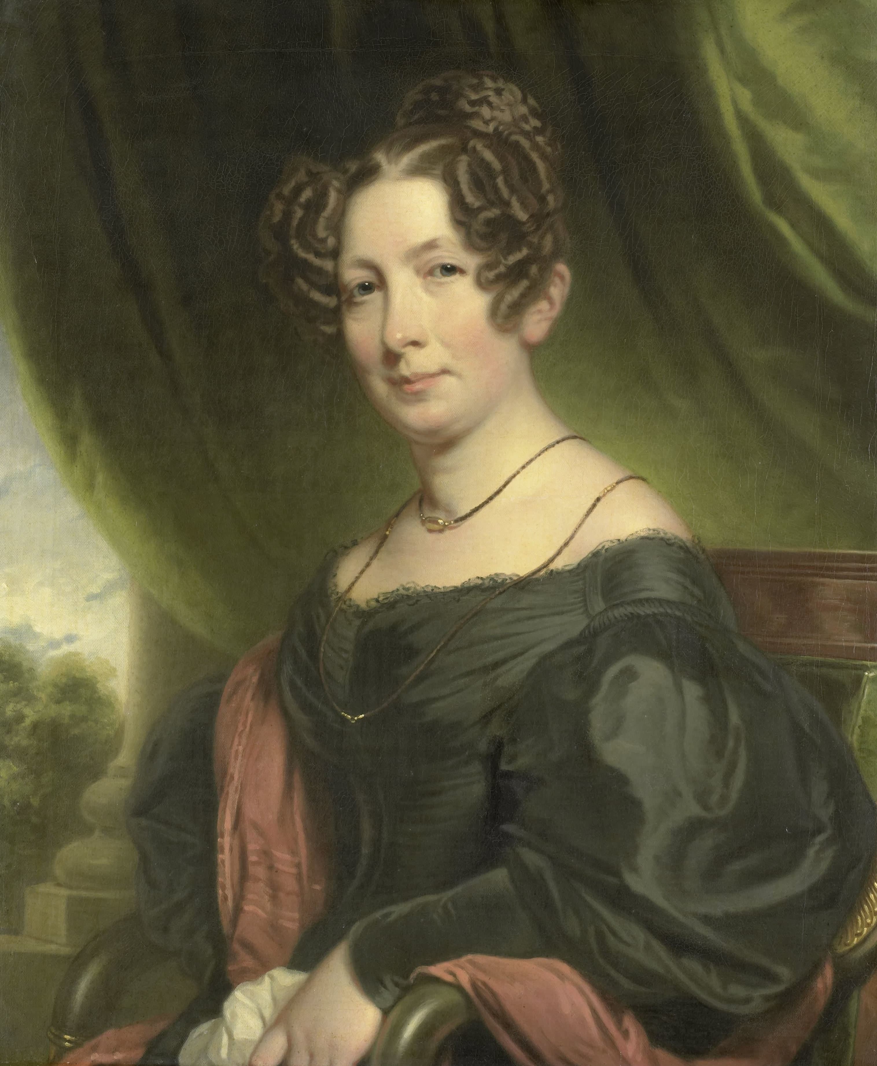 Maria Antoinette Charlotte Sanderson (1782-1859), Wife of Johan Fraser — Charles Howard Hodges