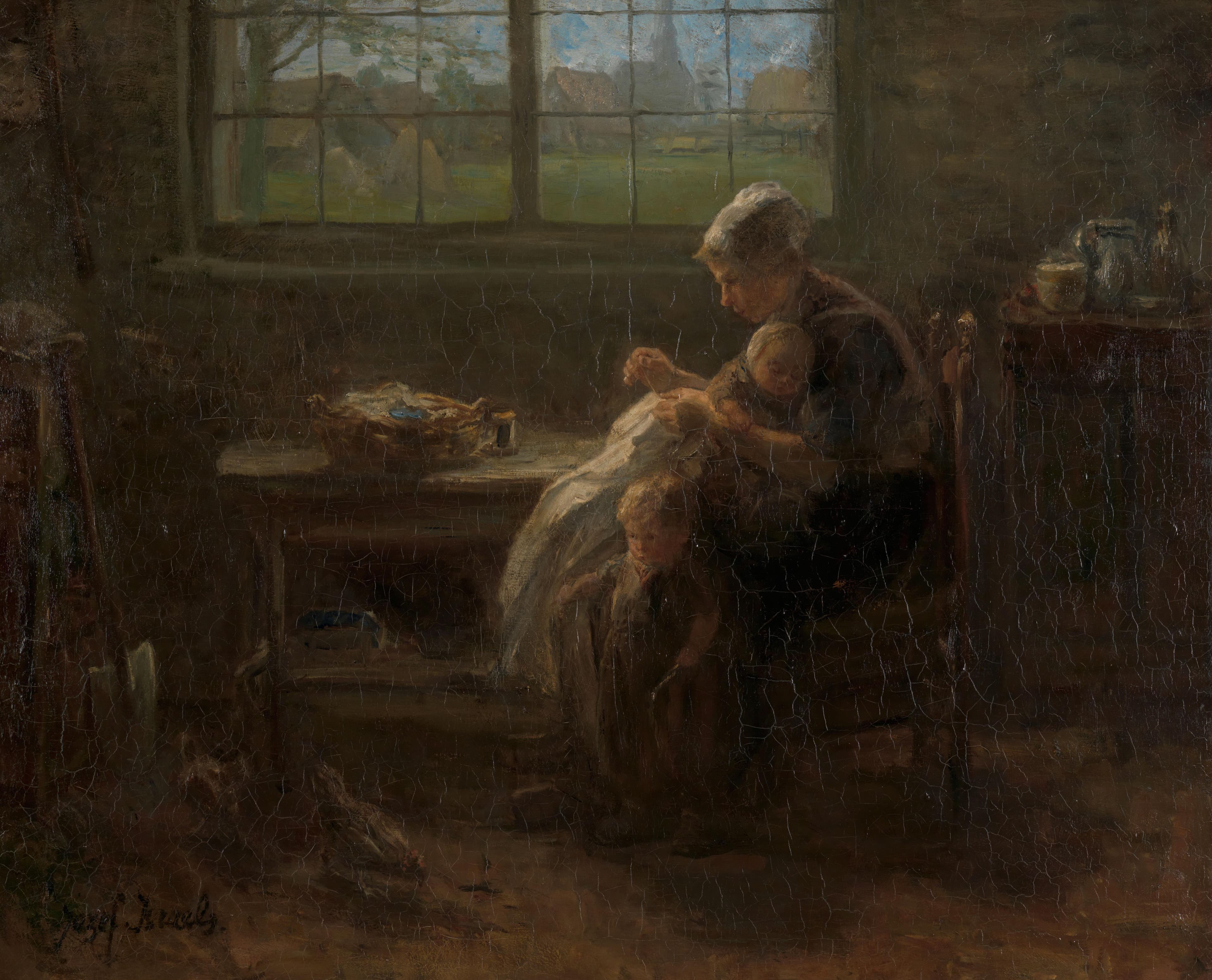 Moederweelde — Jozef Israëls