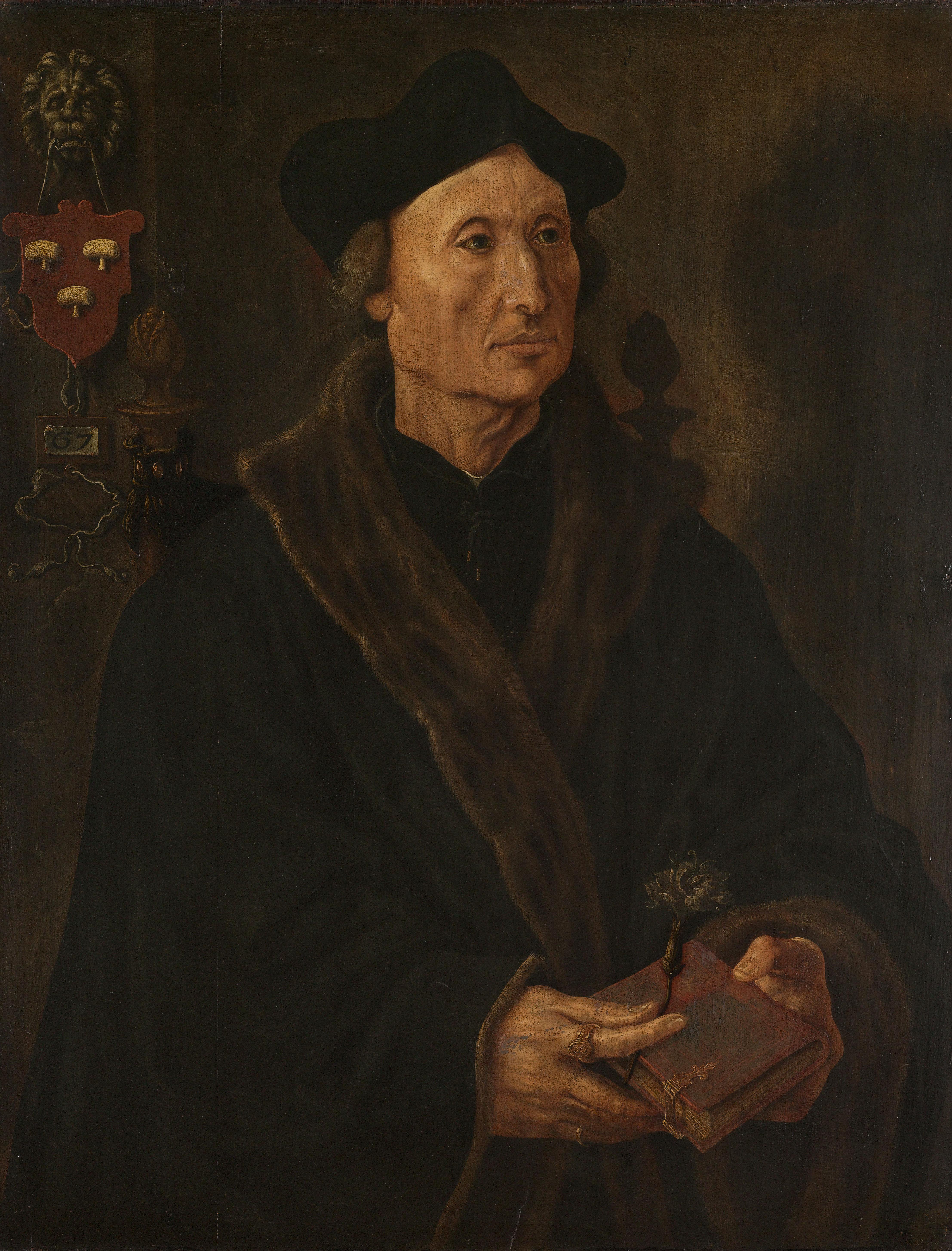 Portret van Johannes Colmannus (1471-1538) — Maarten van Heemskerck