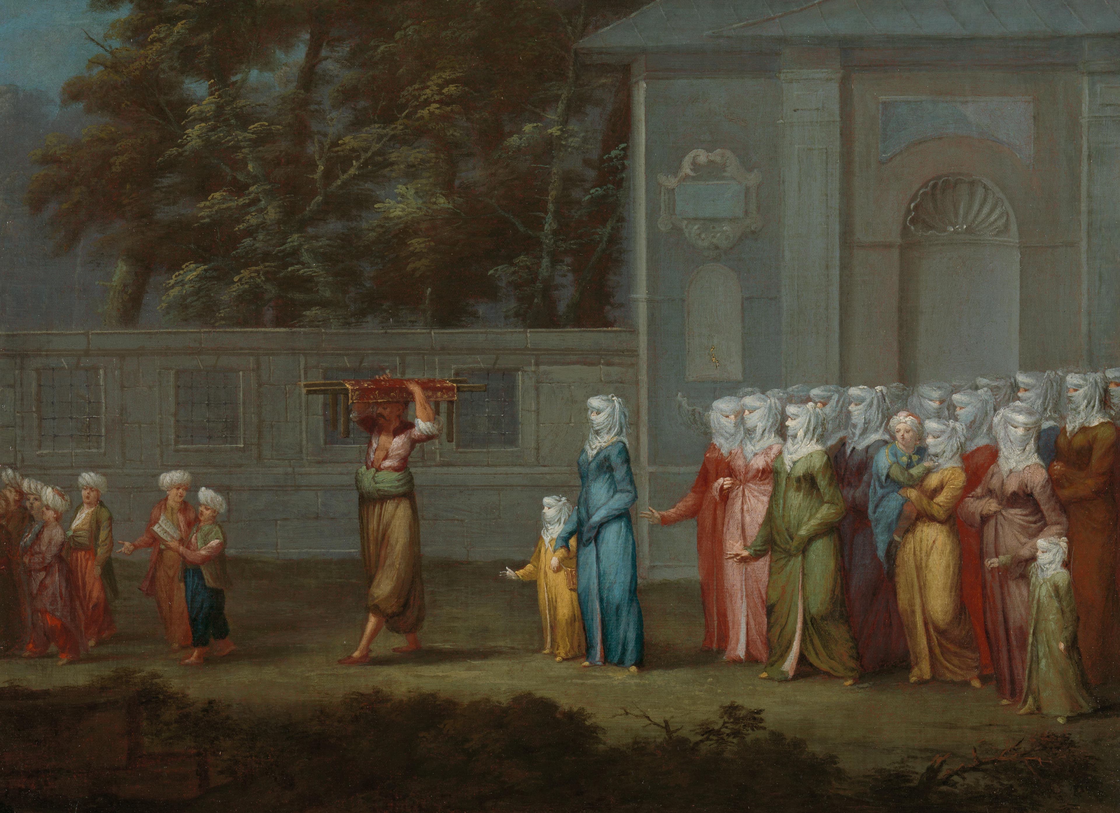 De eerste schooldag — Jean Baptiste Vanmour