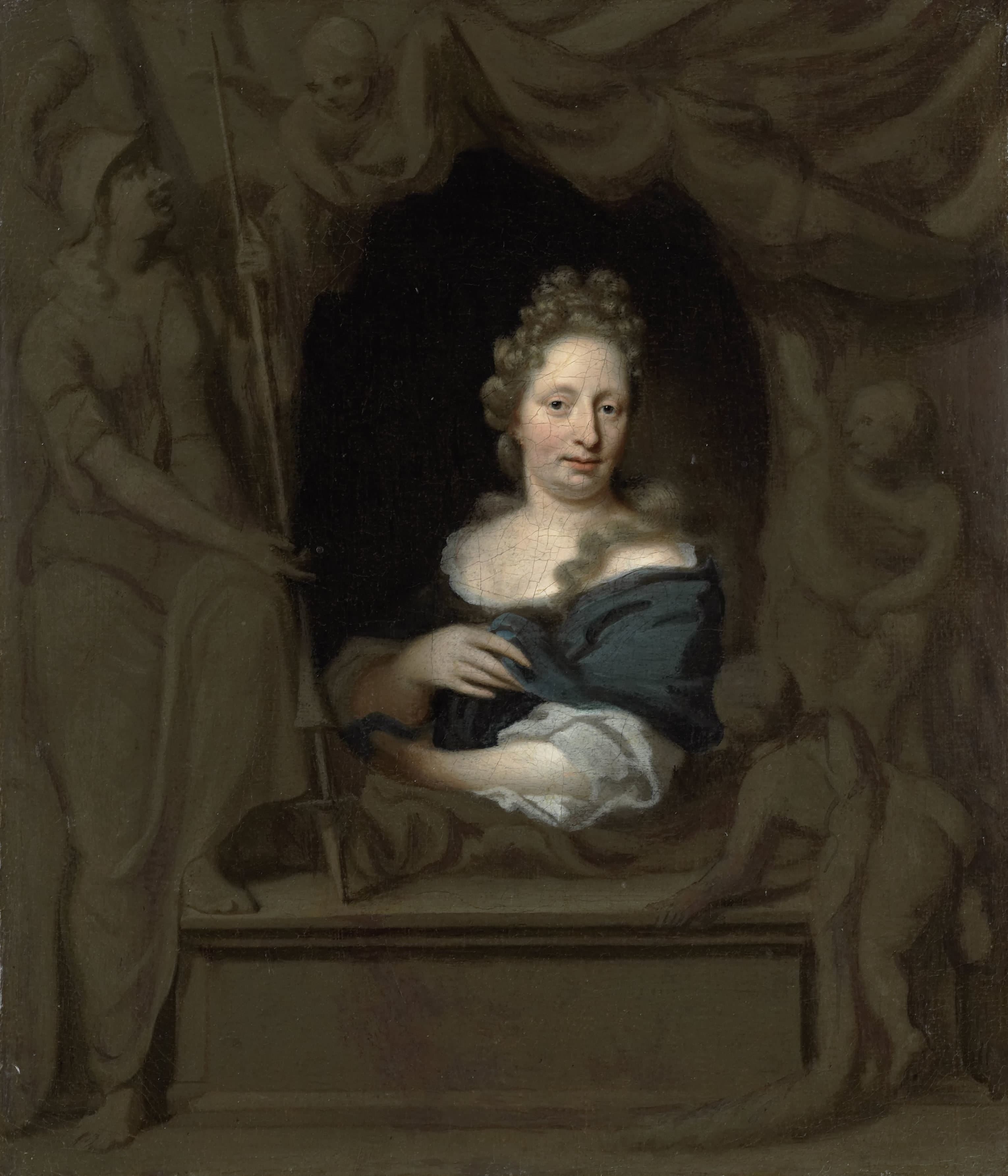 Eva Visscher. Echtgenote van Michiel van Musscher — Michiel van Musscher