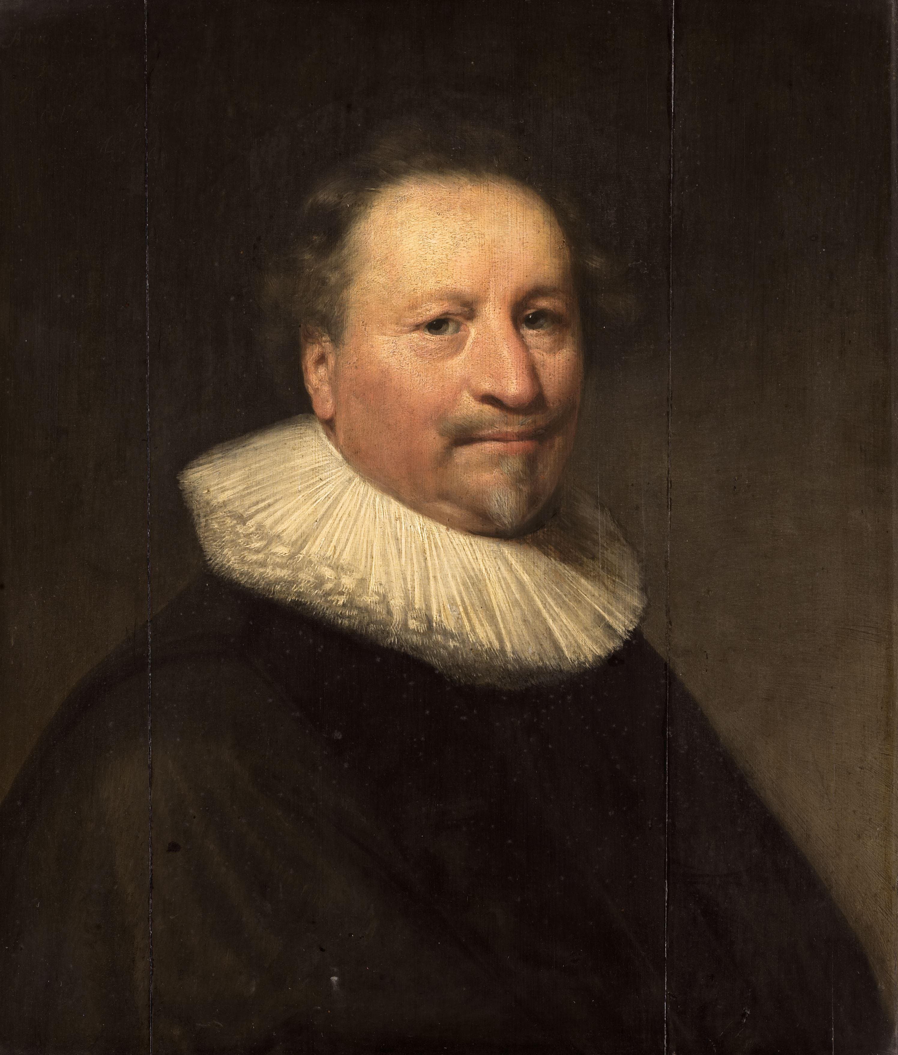 Portret van een man, vermoedelijk Jan Doublet, heer van Sint Annaland, ontvanger-generaal van de Generaliteit — Jan Antonisz van Ravesteyn