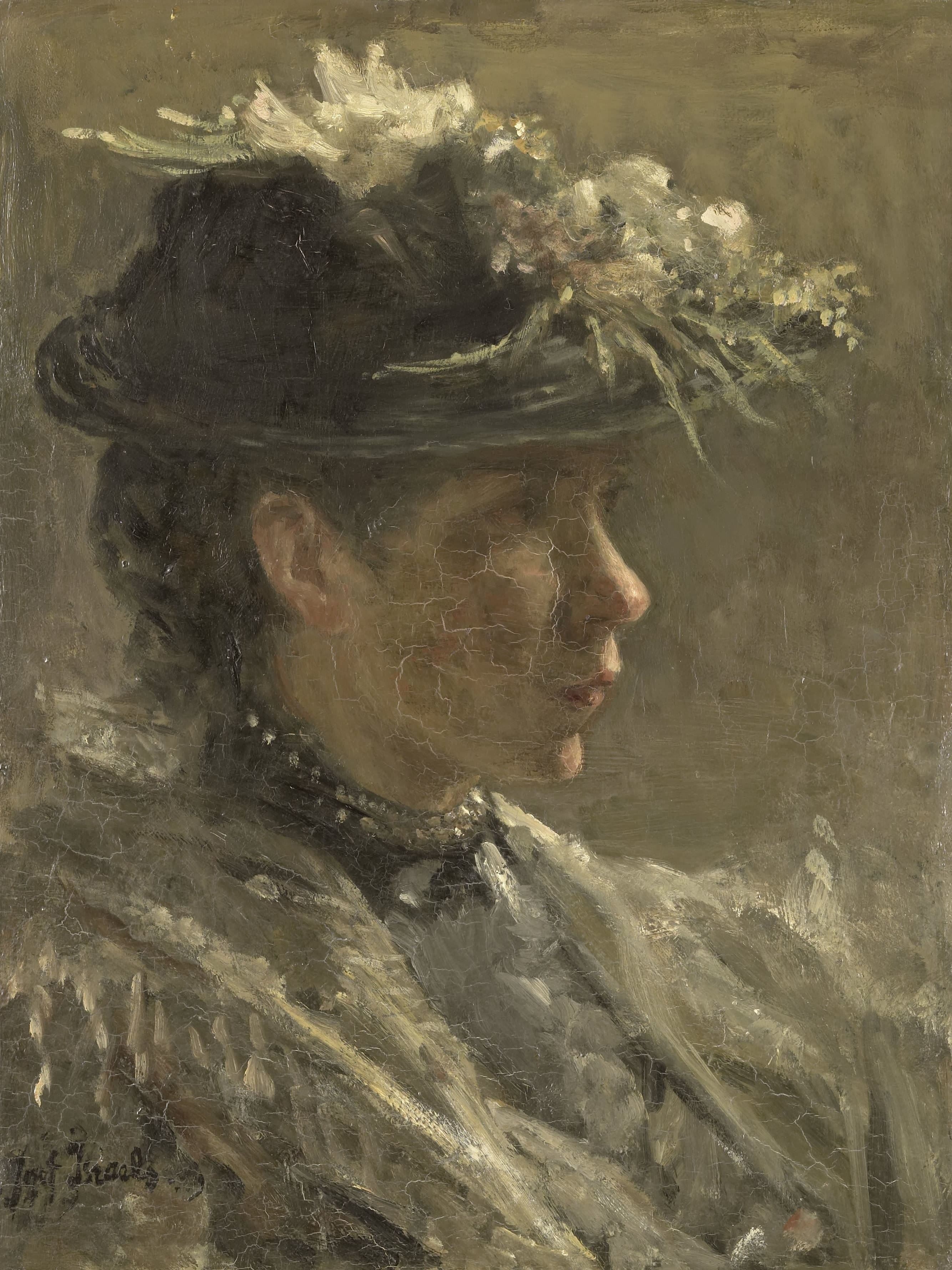 Study of a Model — Jozef Israëls