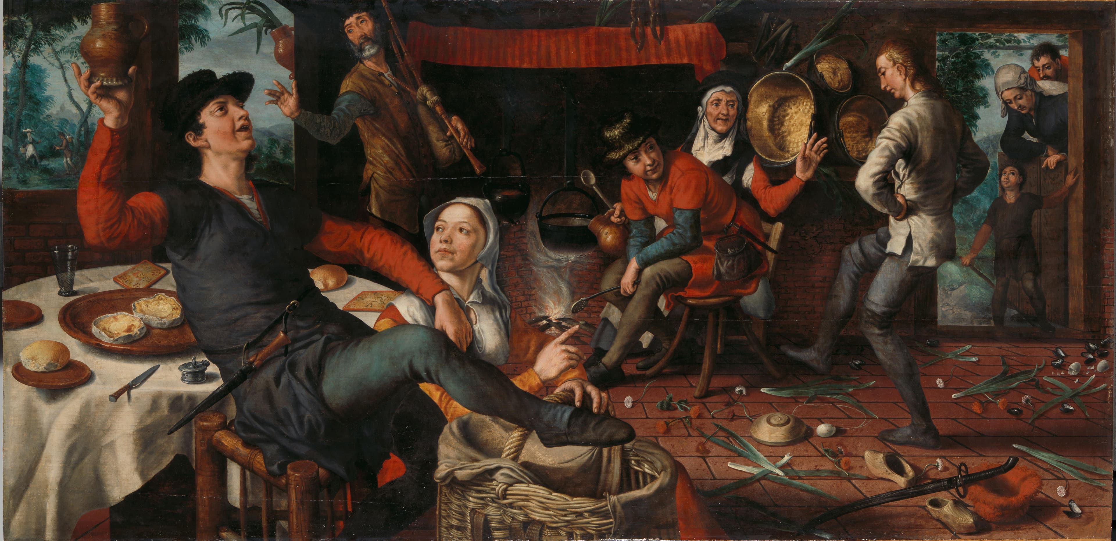 The Egg Dance — Pieter Aertsen