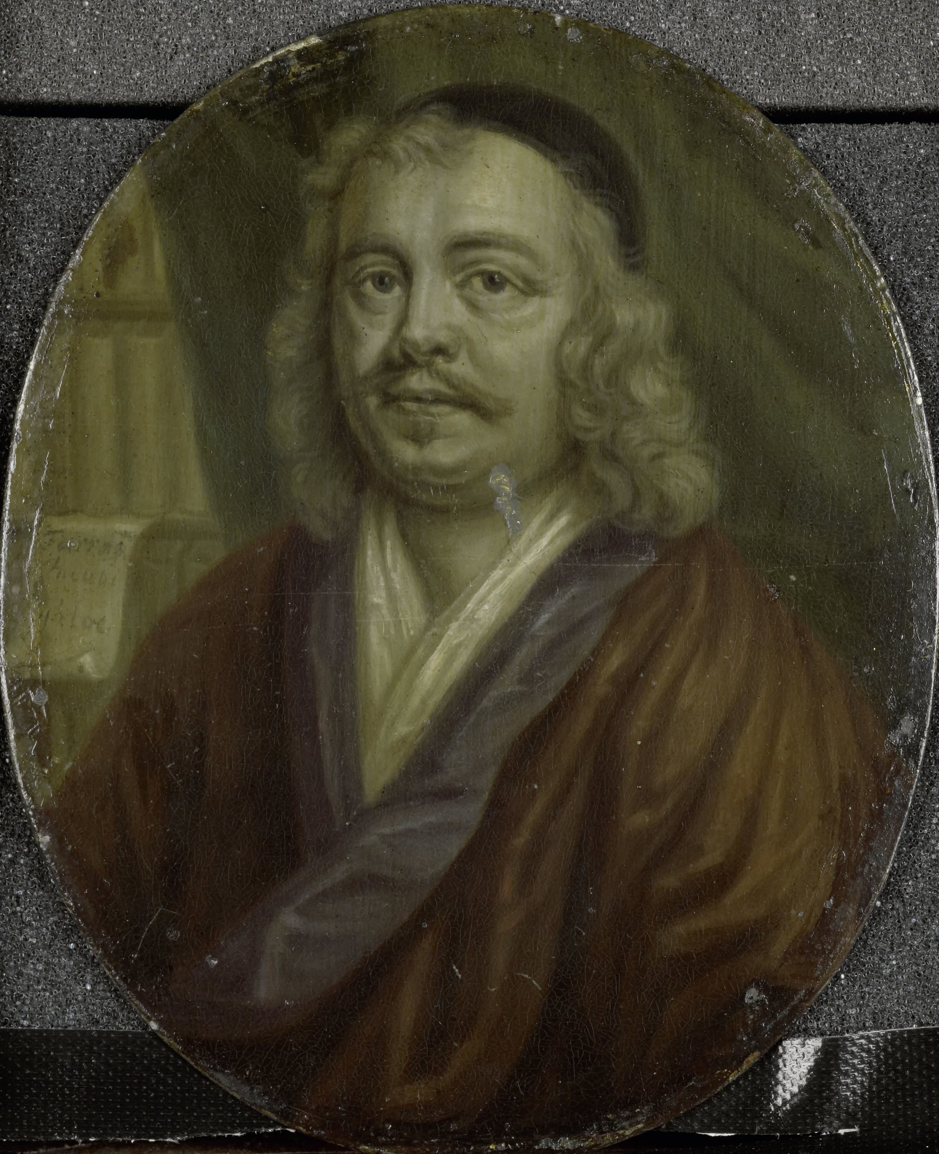 Portrait of Jacob Heiblocq, Rector of the Latin School in Amsterdam — Arnoud van Halen