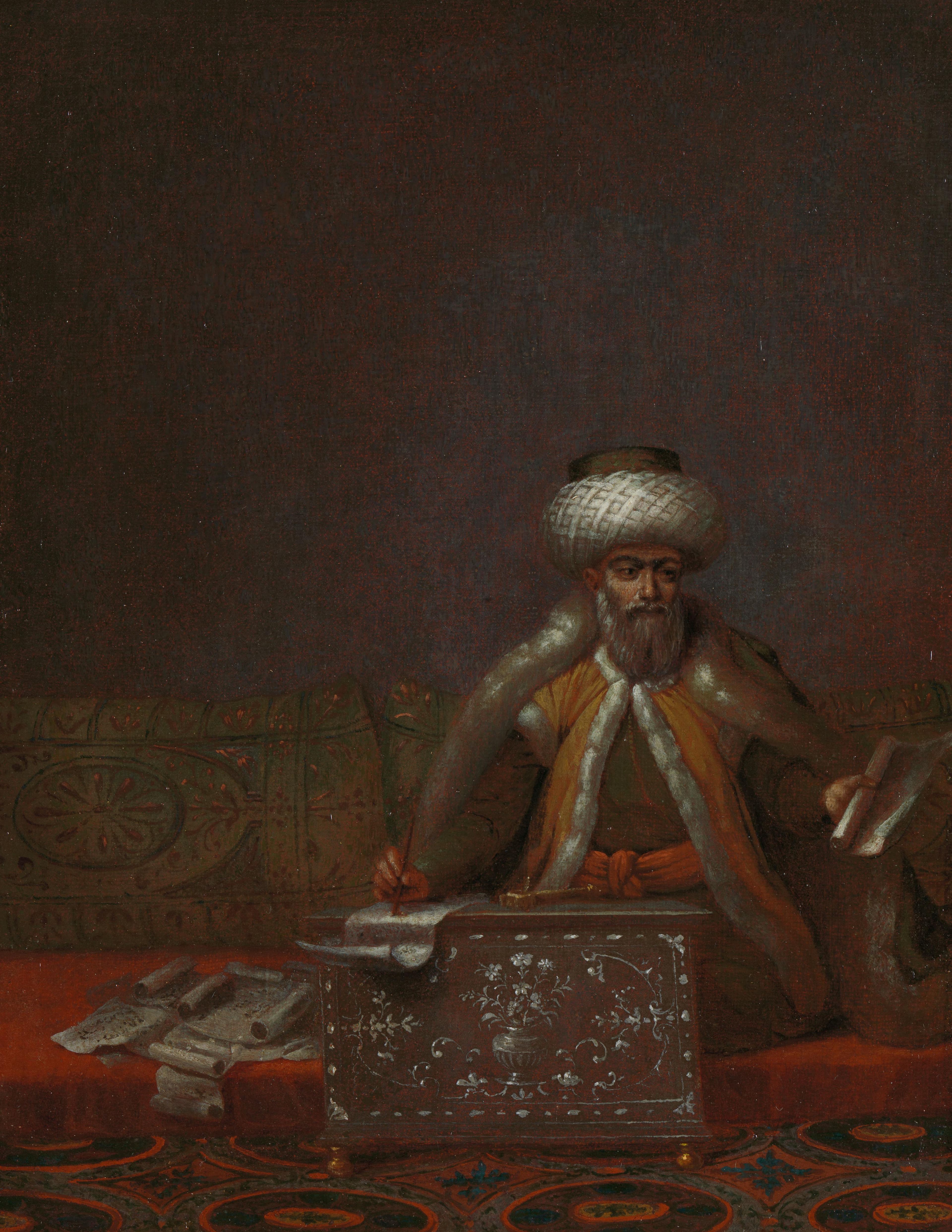 De reis effendi, hoofd van de kanselarij — Jean Baptiste Vanmour