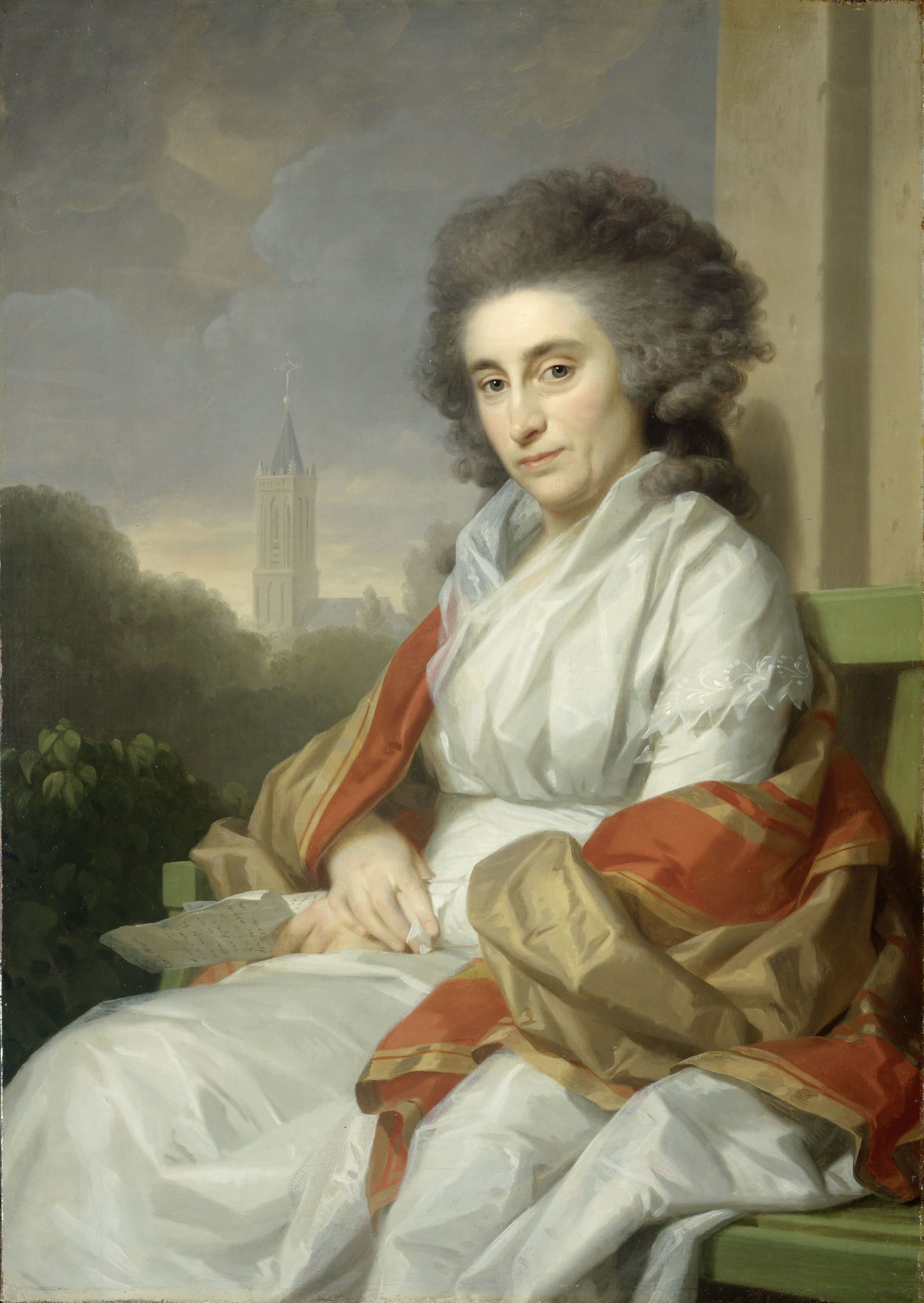 Cornelia Rijdenius (1746-1826). Echtgenote van Johannes Lublink — Johann Friedrich August Tischbein