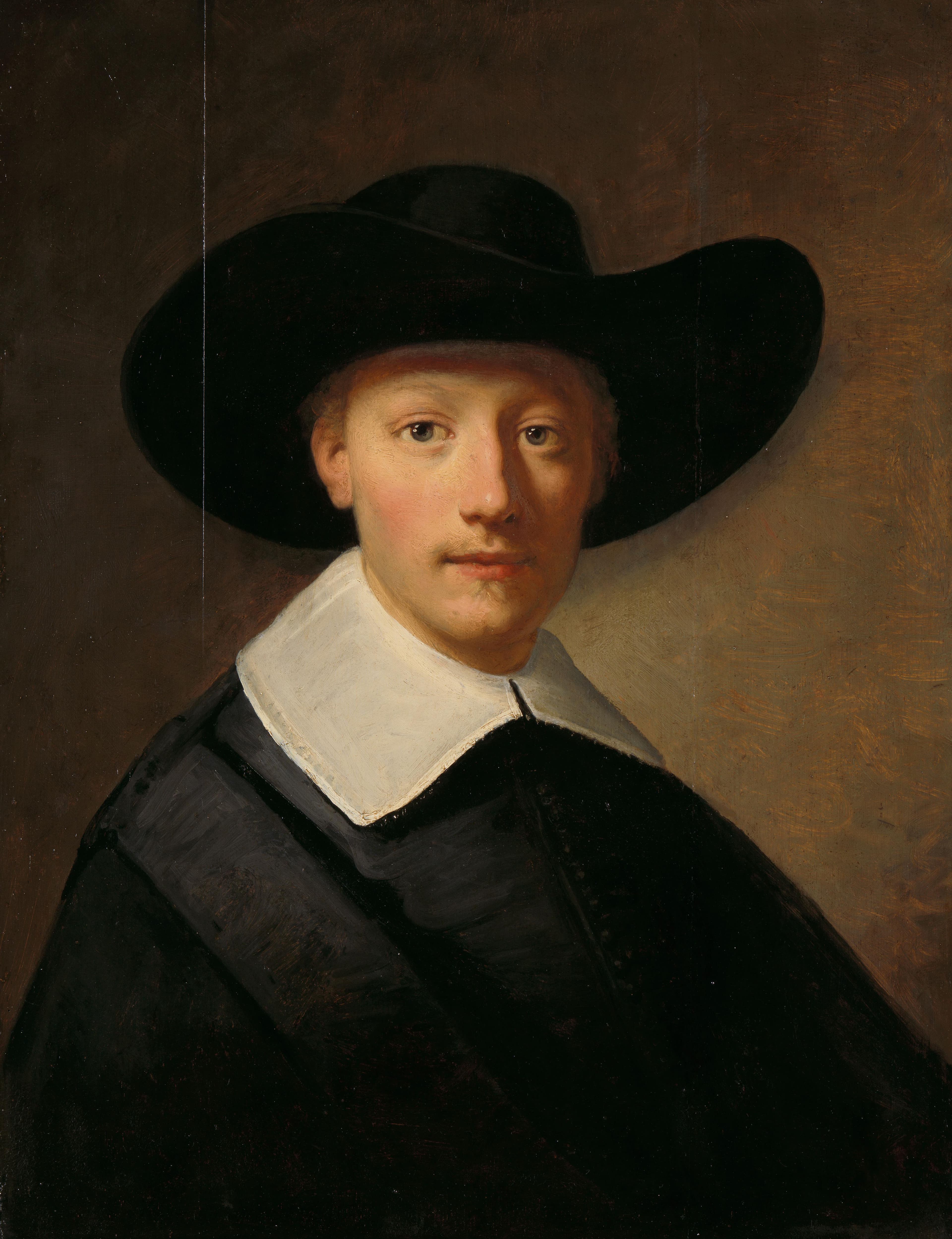 Portret van een man, mogelijk Gozen Centen (1611/12-1677) — Govert Flinck