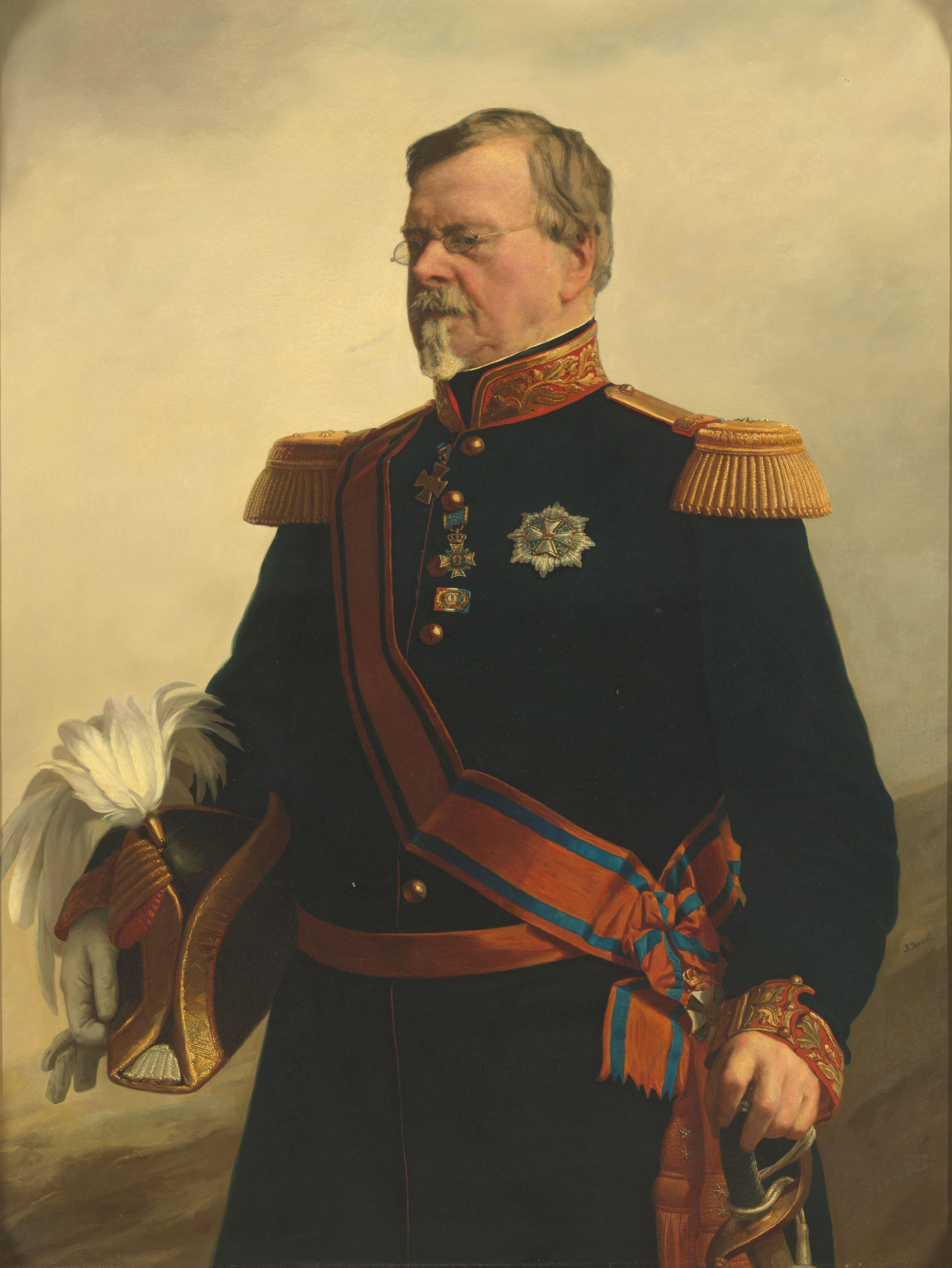 Bernhard (1792-1862), hertog van Saksen-Weimar. Generaal in Nederlandse dienst — Jacob Spoel