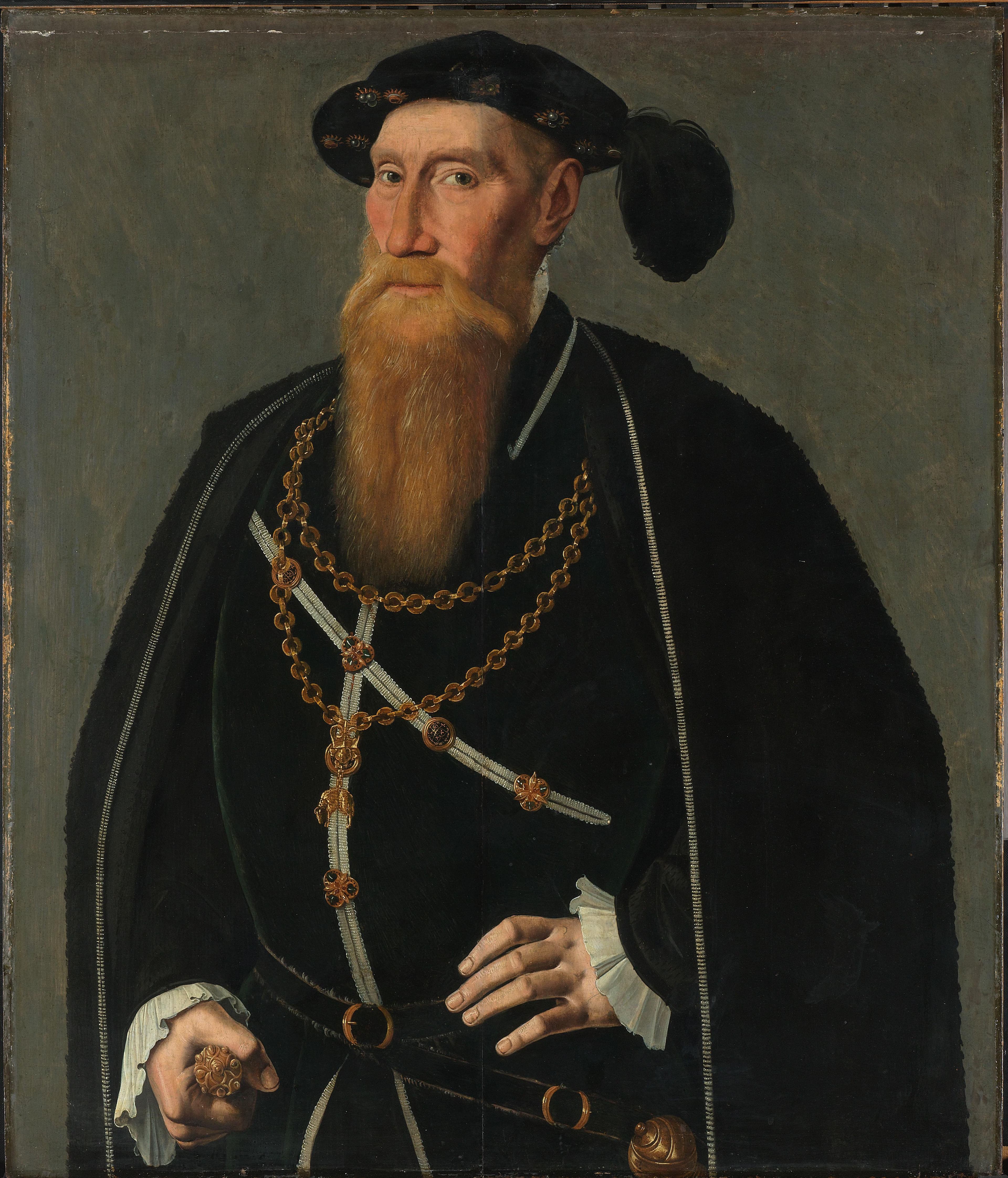 Portret van Reinoud III van Brederode — Jan van Scorel