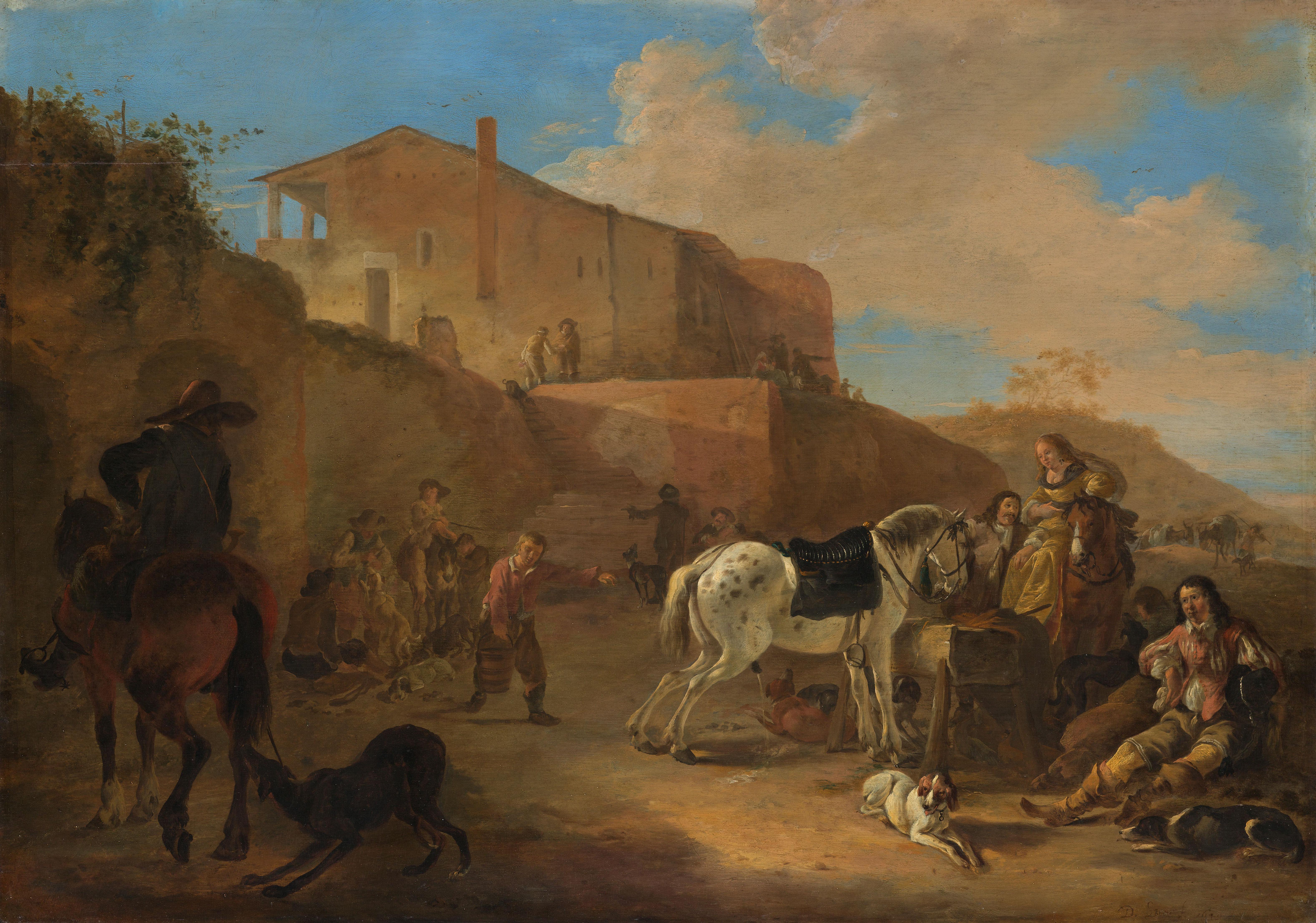 The hunting party — Dirk Stoop