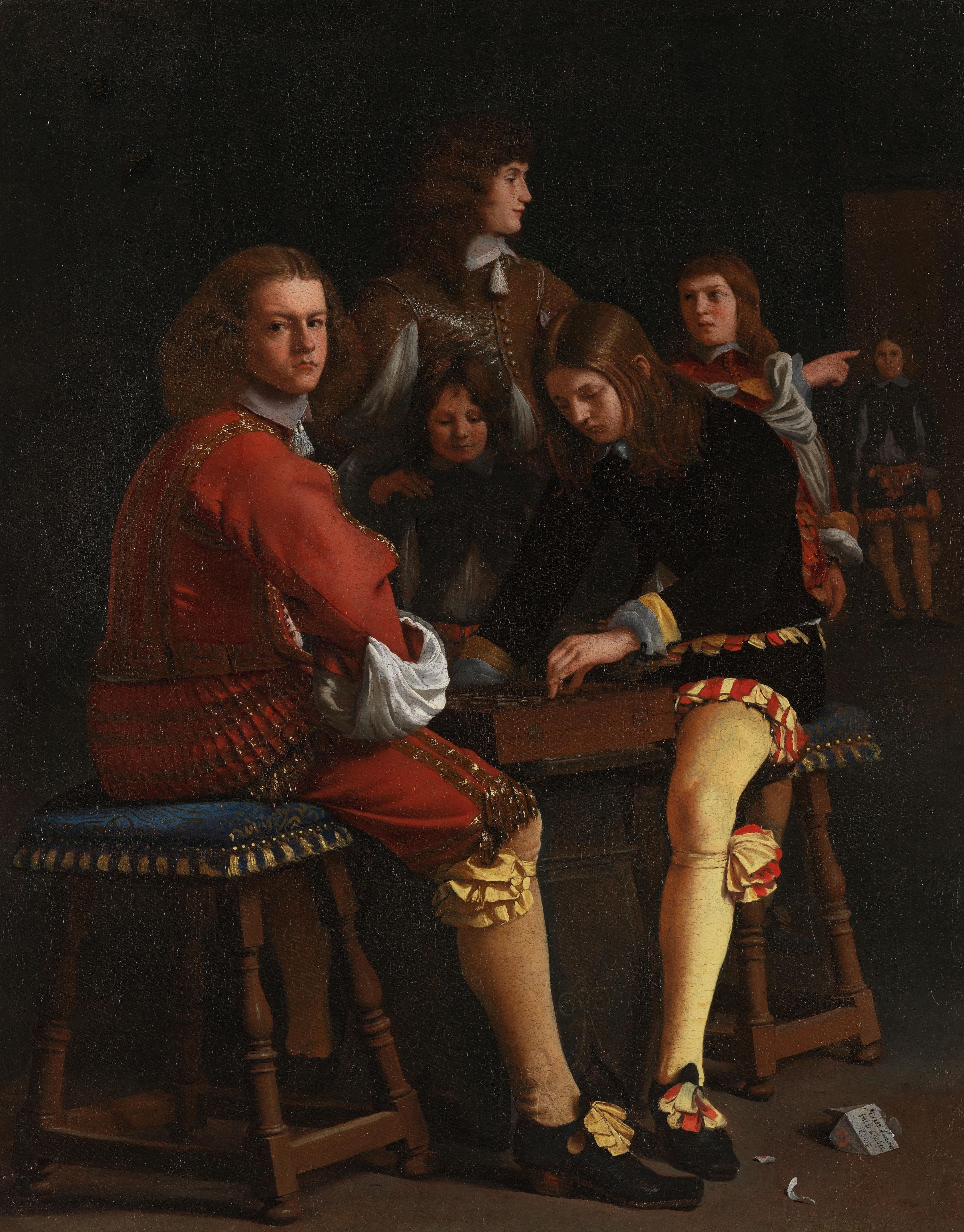 The Draughts Players — Michael Sweerts