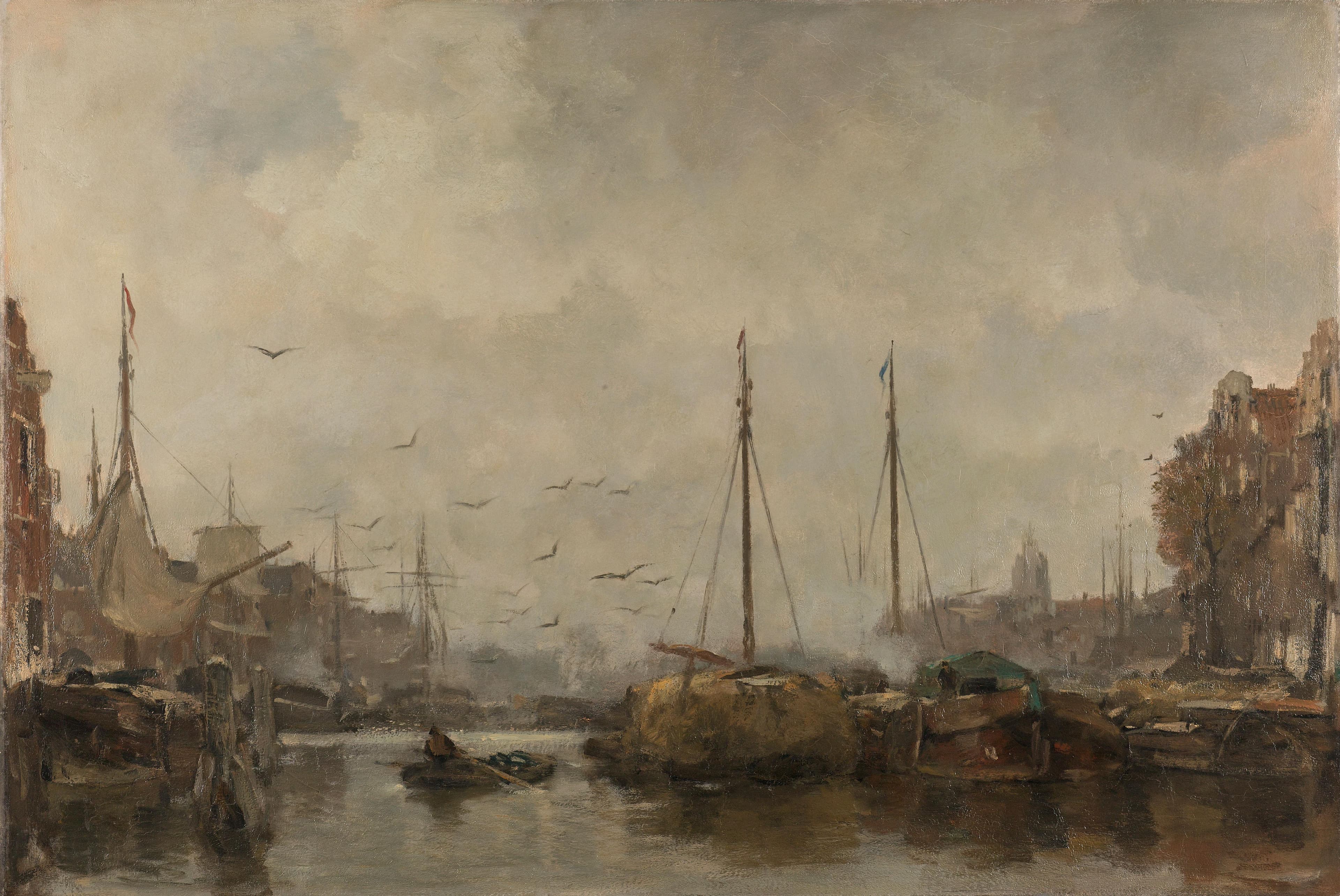 Stadsgezicht — Jacob Maris