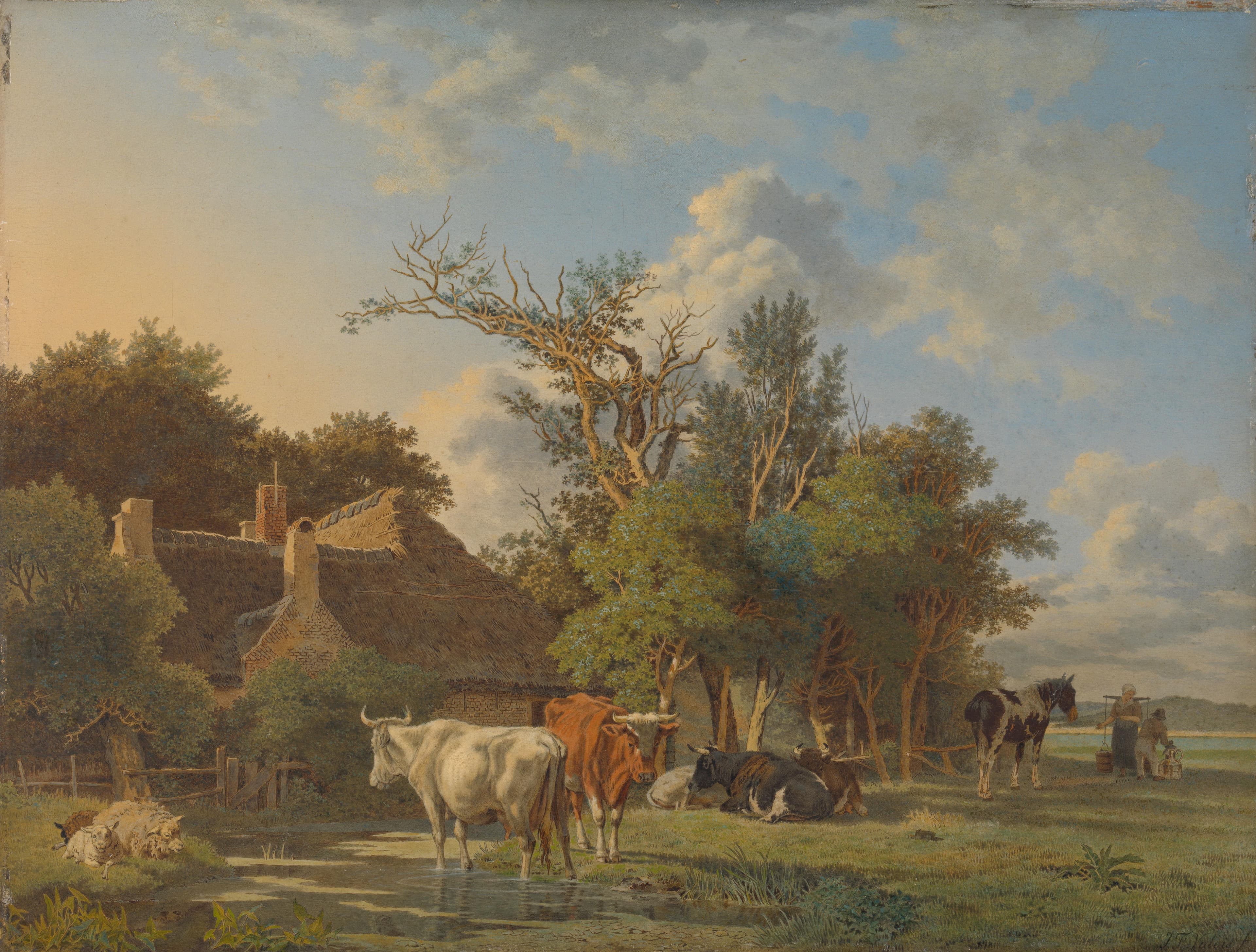 Landschap — Jean François Valois