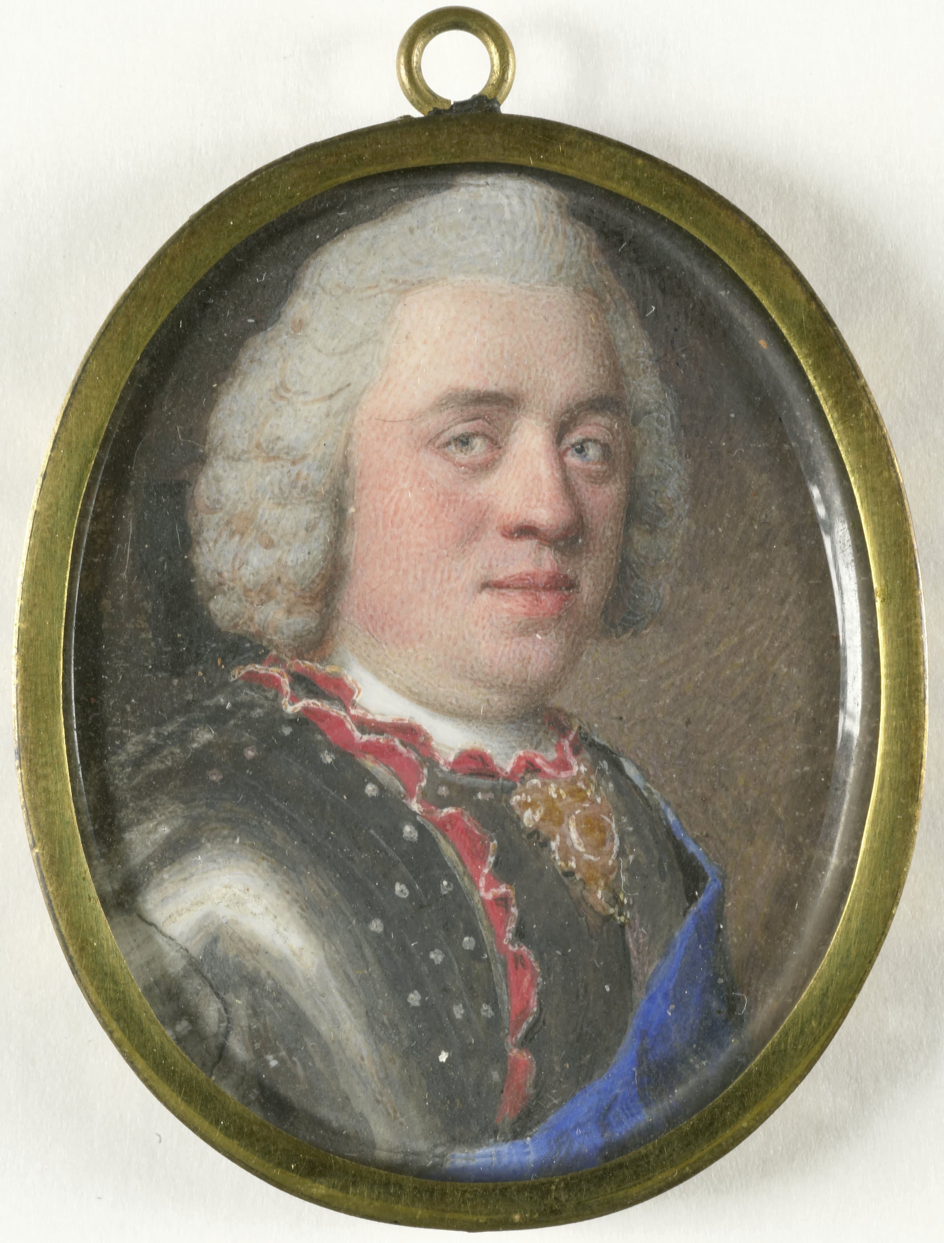 Portret van de Stadhouder Willem IV (1711-51), prins van Oranje Nassau — Jean-Etienne Liotard