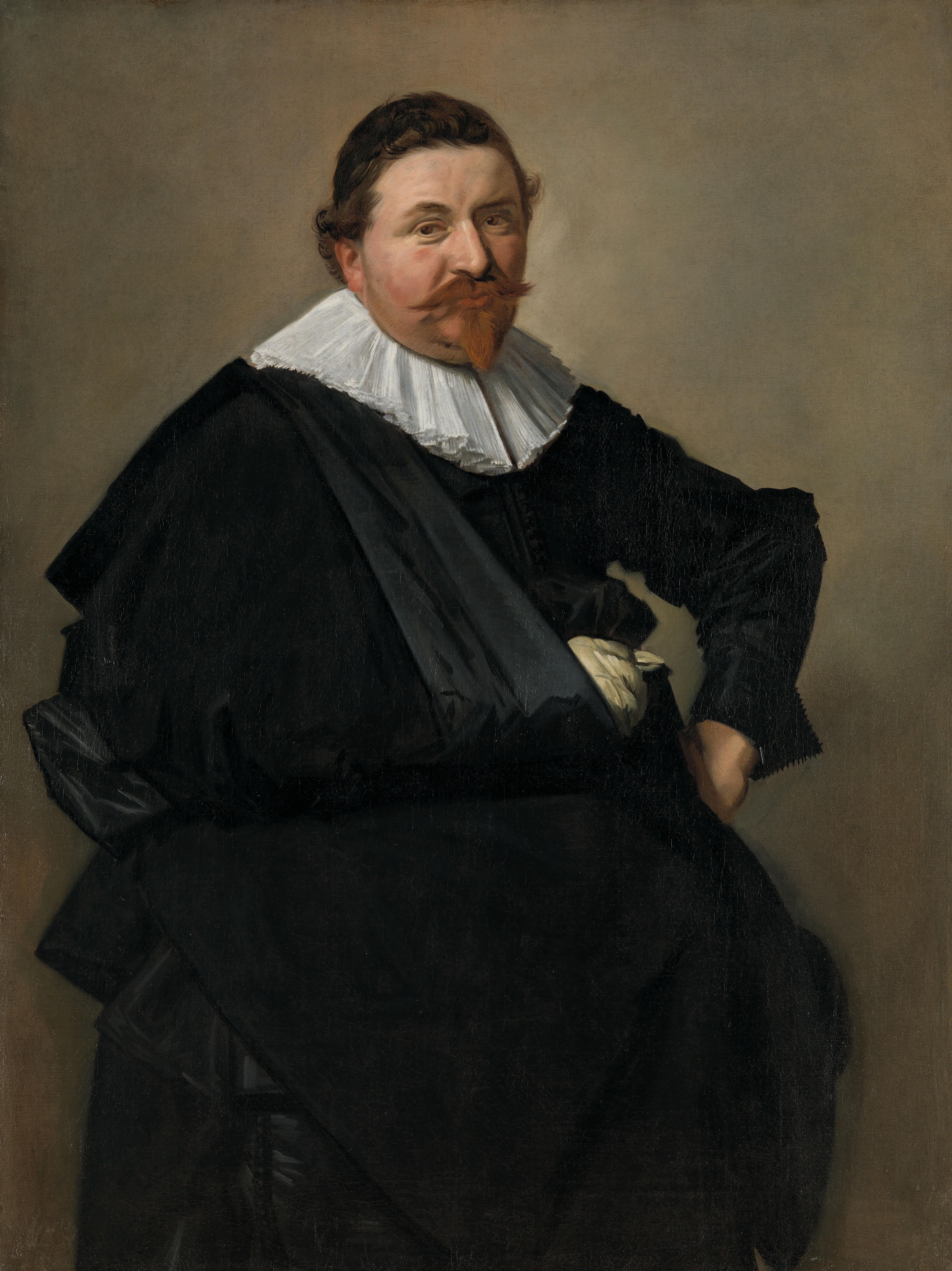 Portrait of Lucas de Clercq — Frans Hals