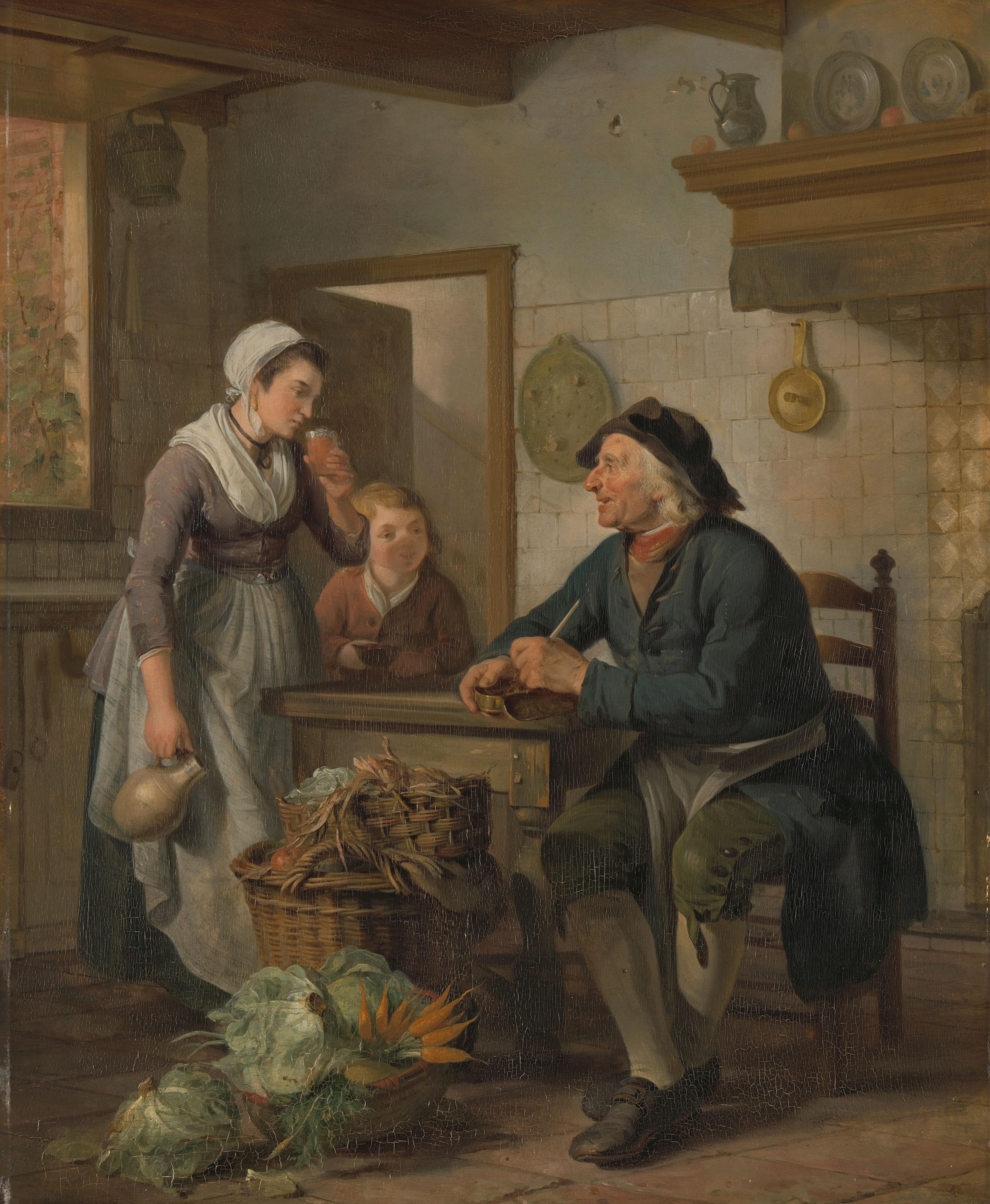 Morning Visit — Adriaan de Lelie