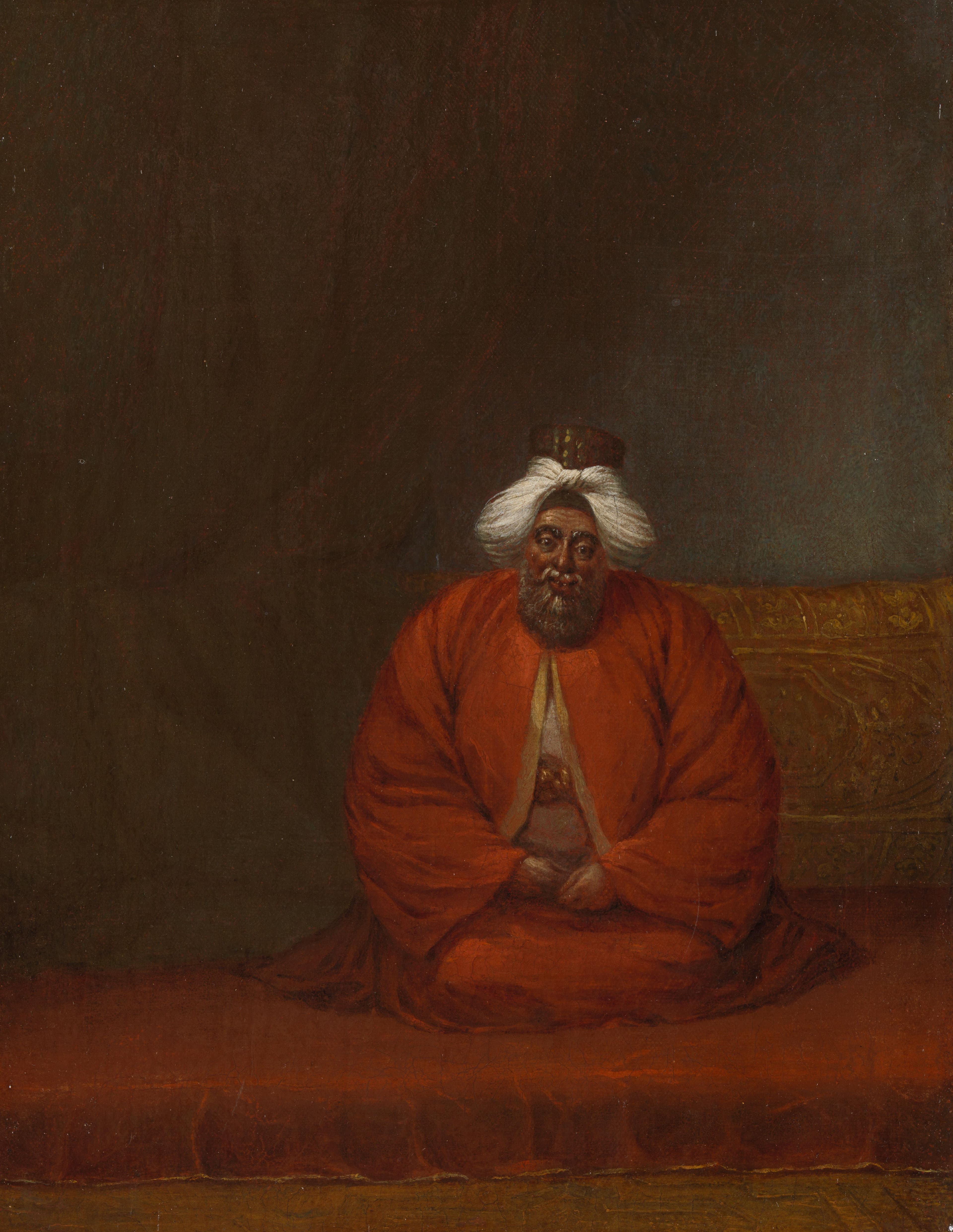 De moefti, hoofd van de religieuze zaken — Jean Baptiste Vanmour