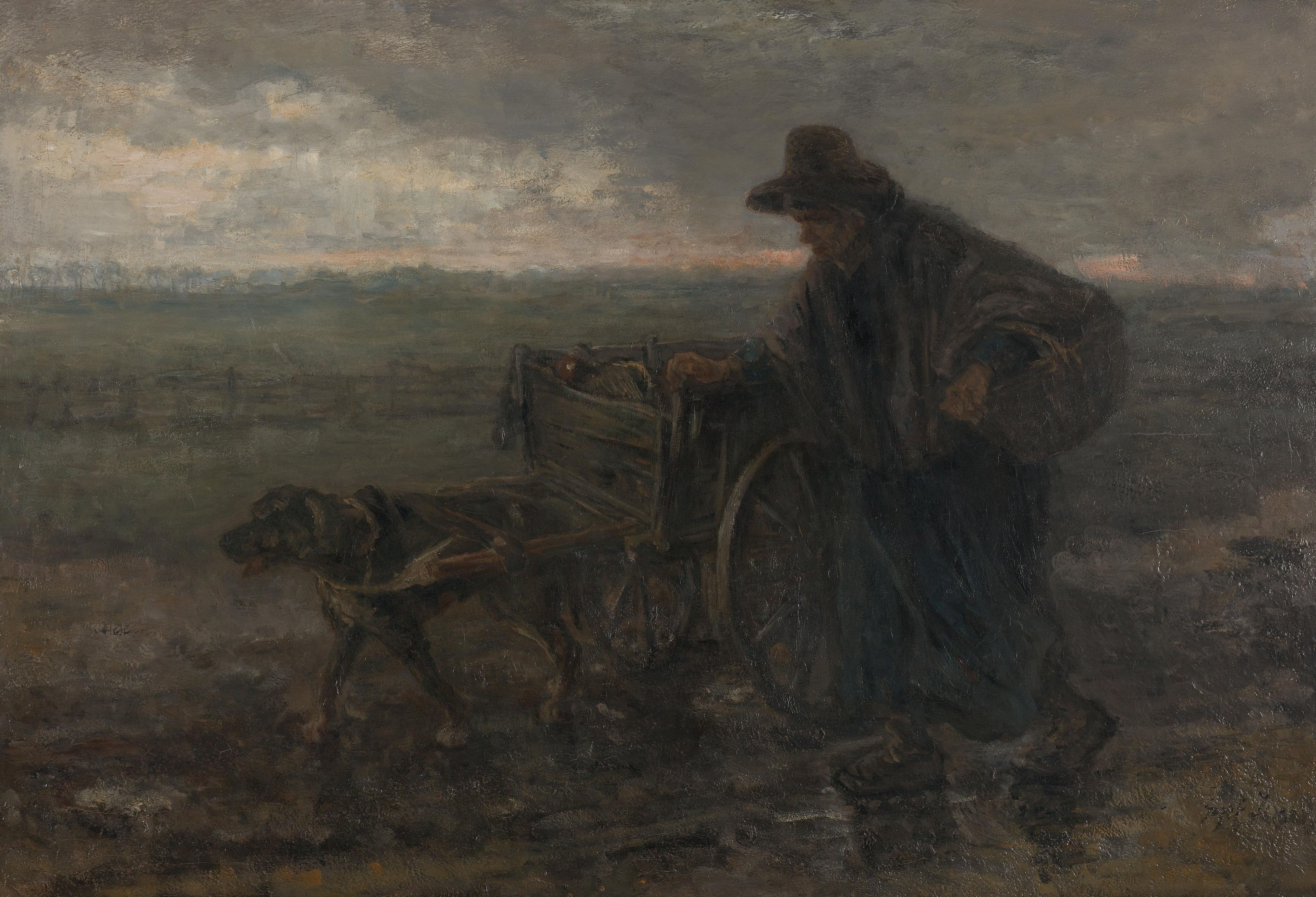 Langs velden en wegen — Jozef Israëls