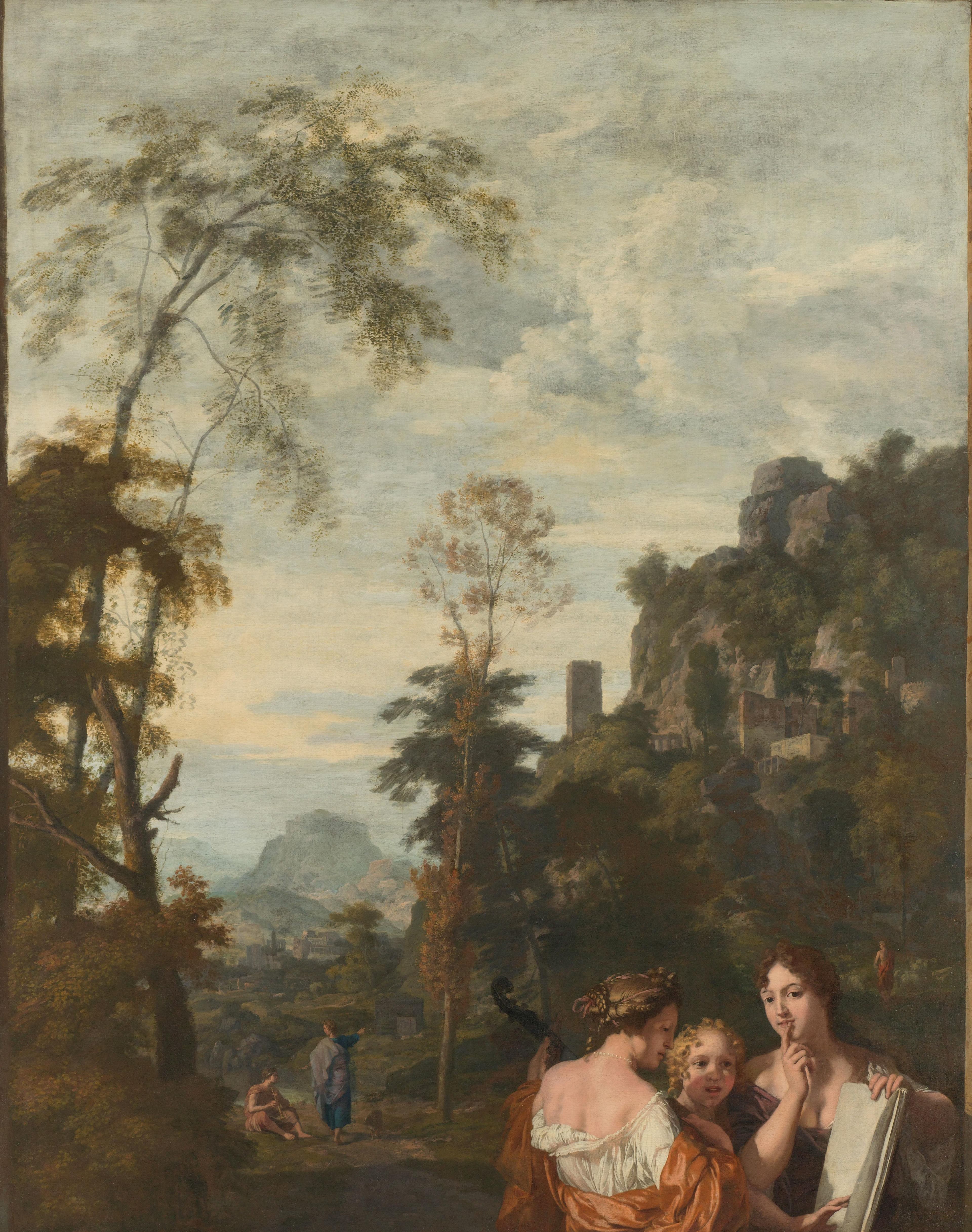 Decoration for a Room in the House of Jacob de Flines in Amsterdam — Johannes Glauber