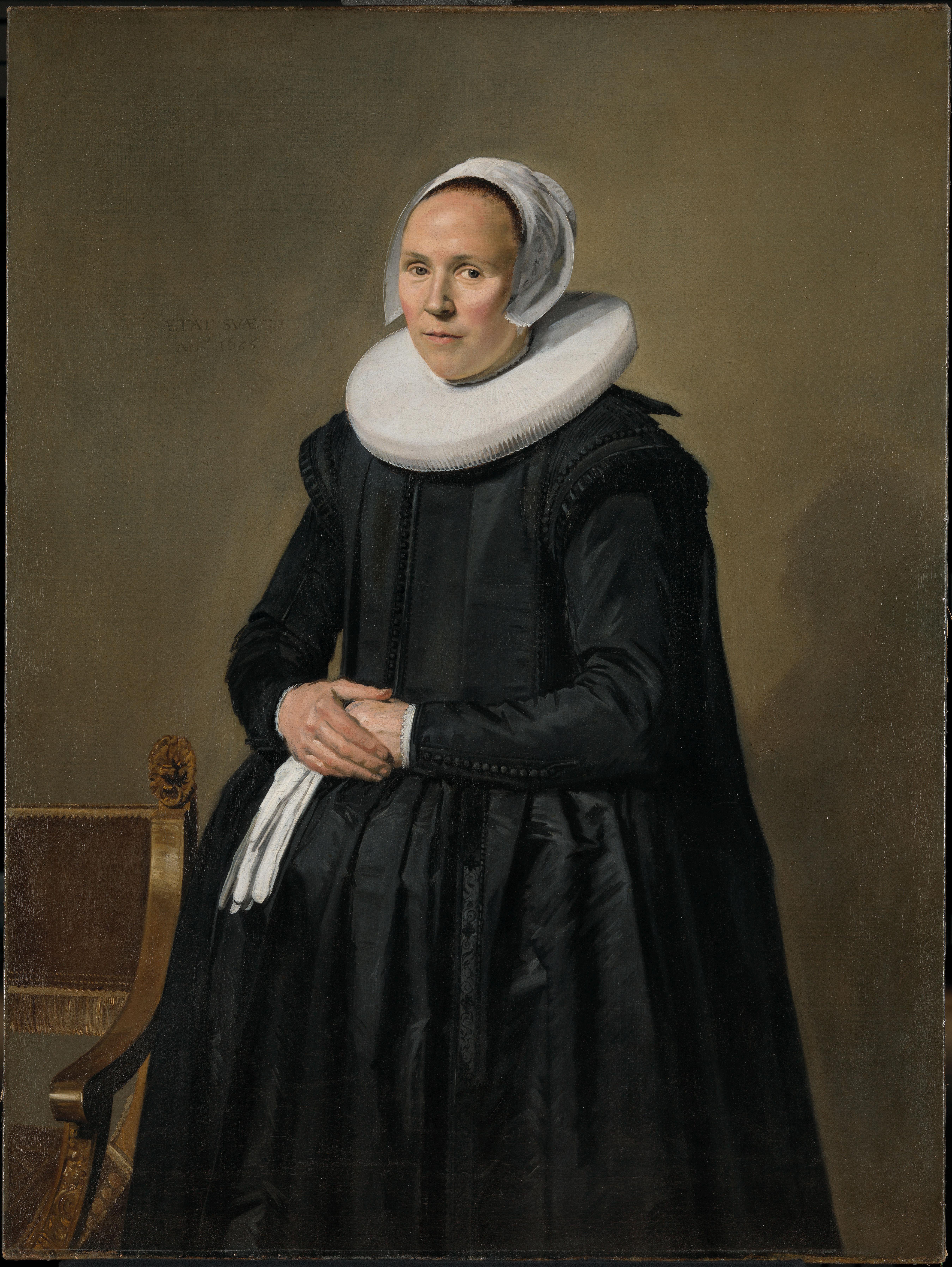 Portret van Feyntje van Steenkiste — Frans Hals