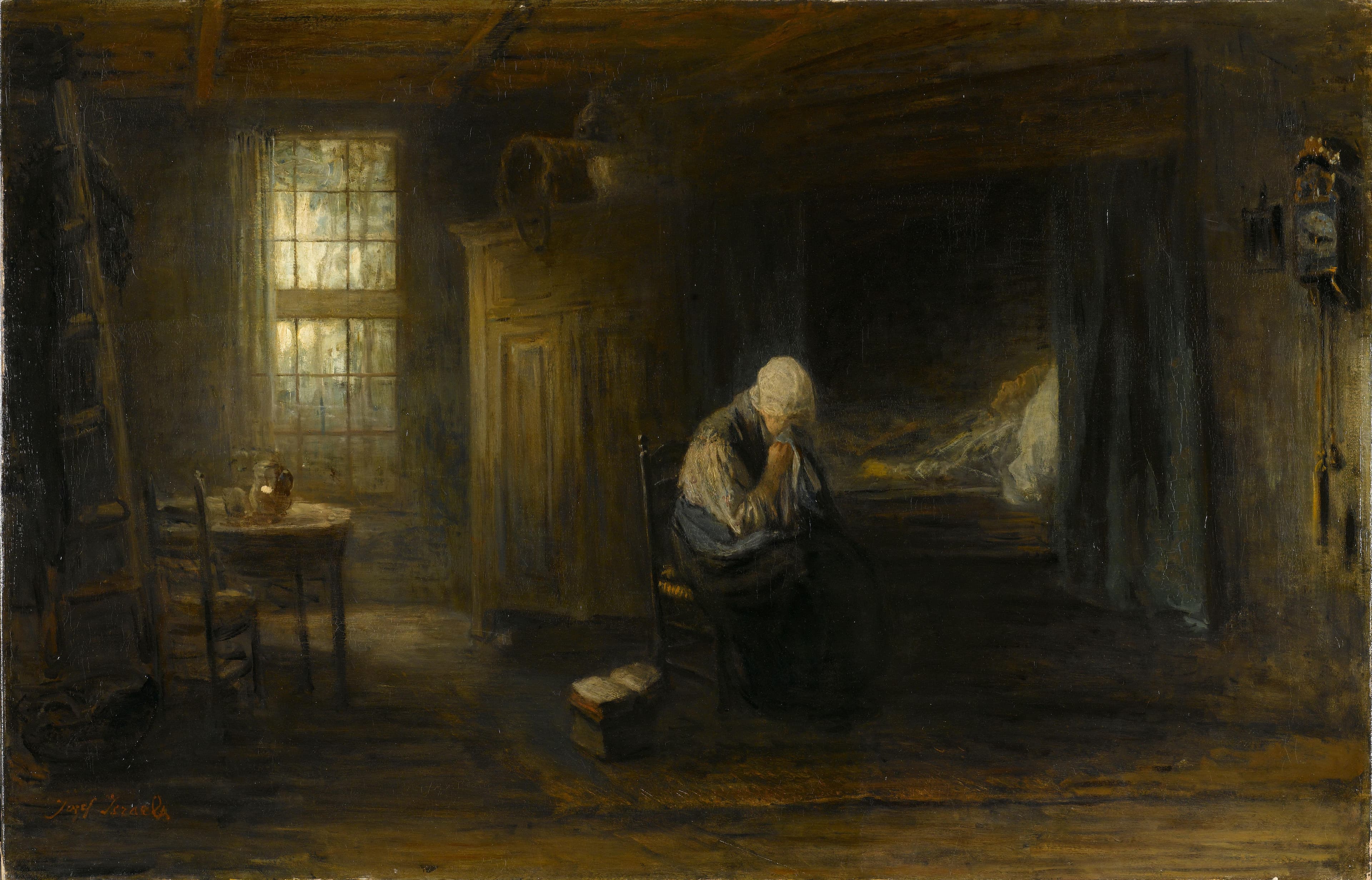 'Alone in the World' — Jozef Israëls