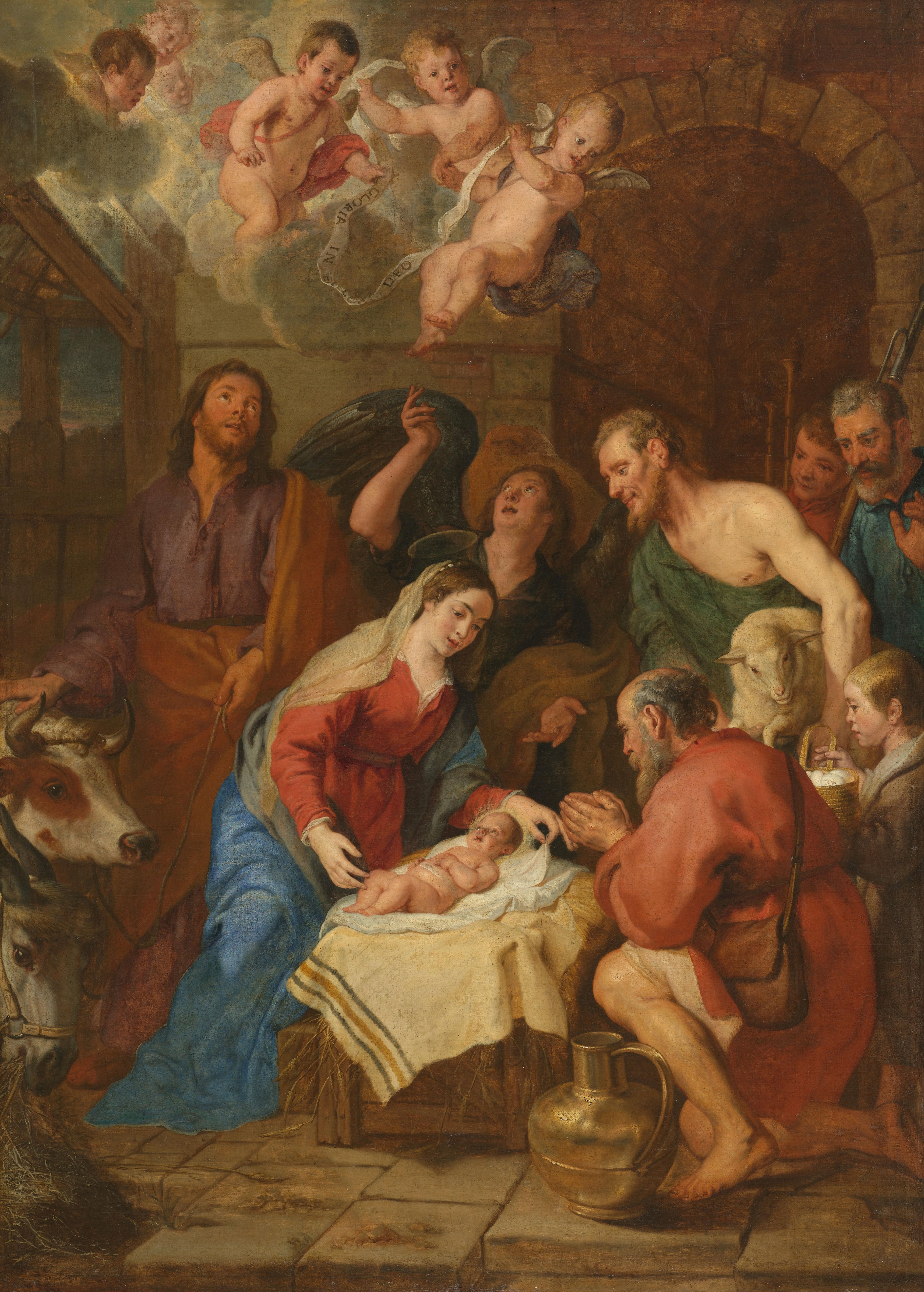 The Adoration of the Shepherds — Gaspar de Crayer