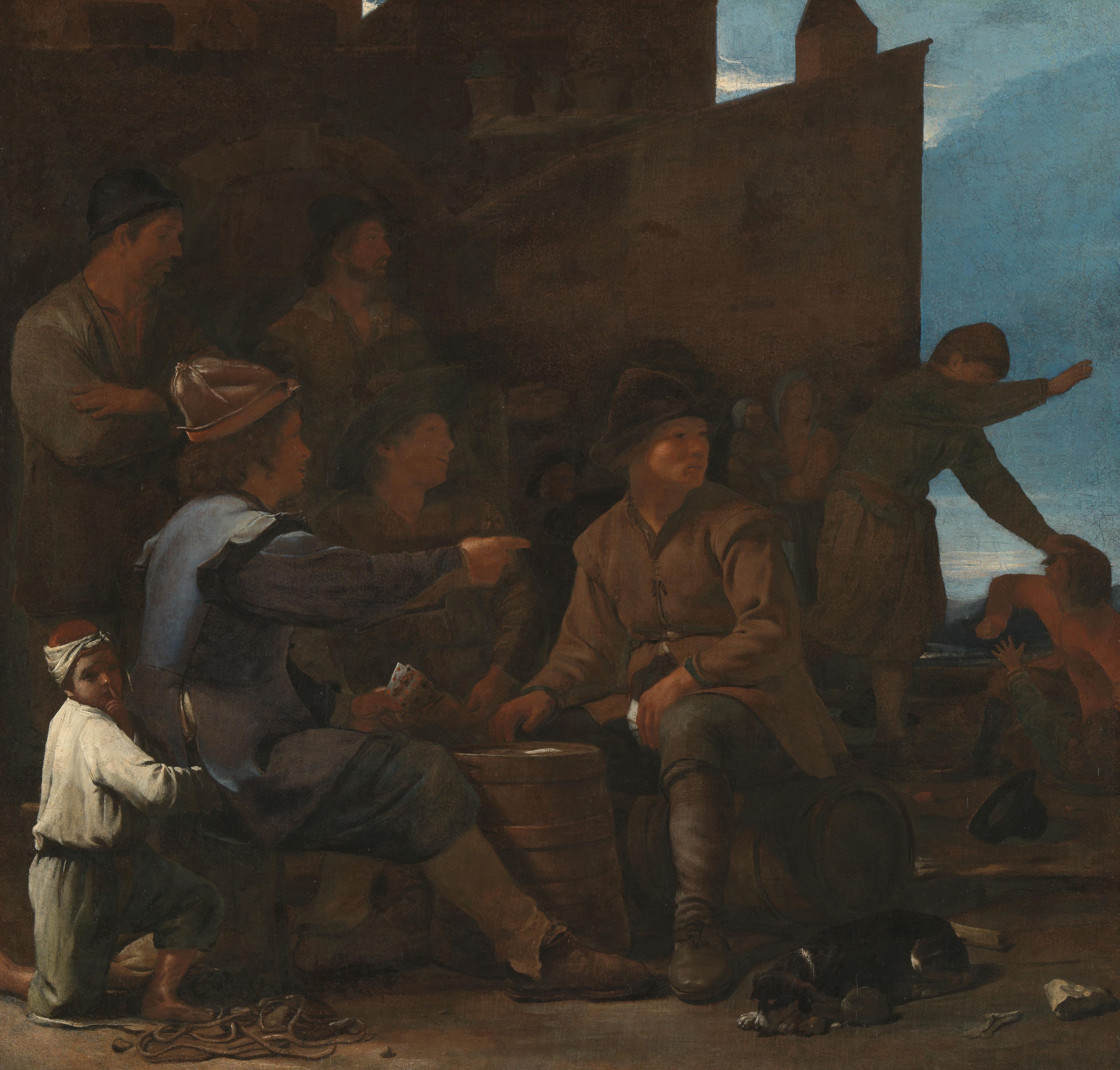 The Card Players — Michael Sweerts