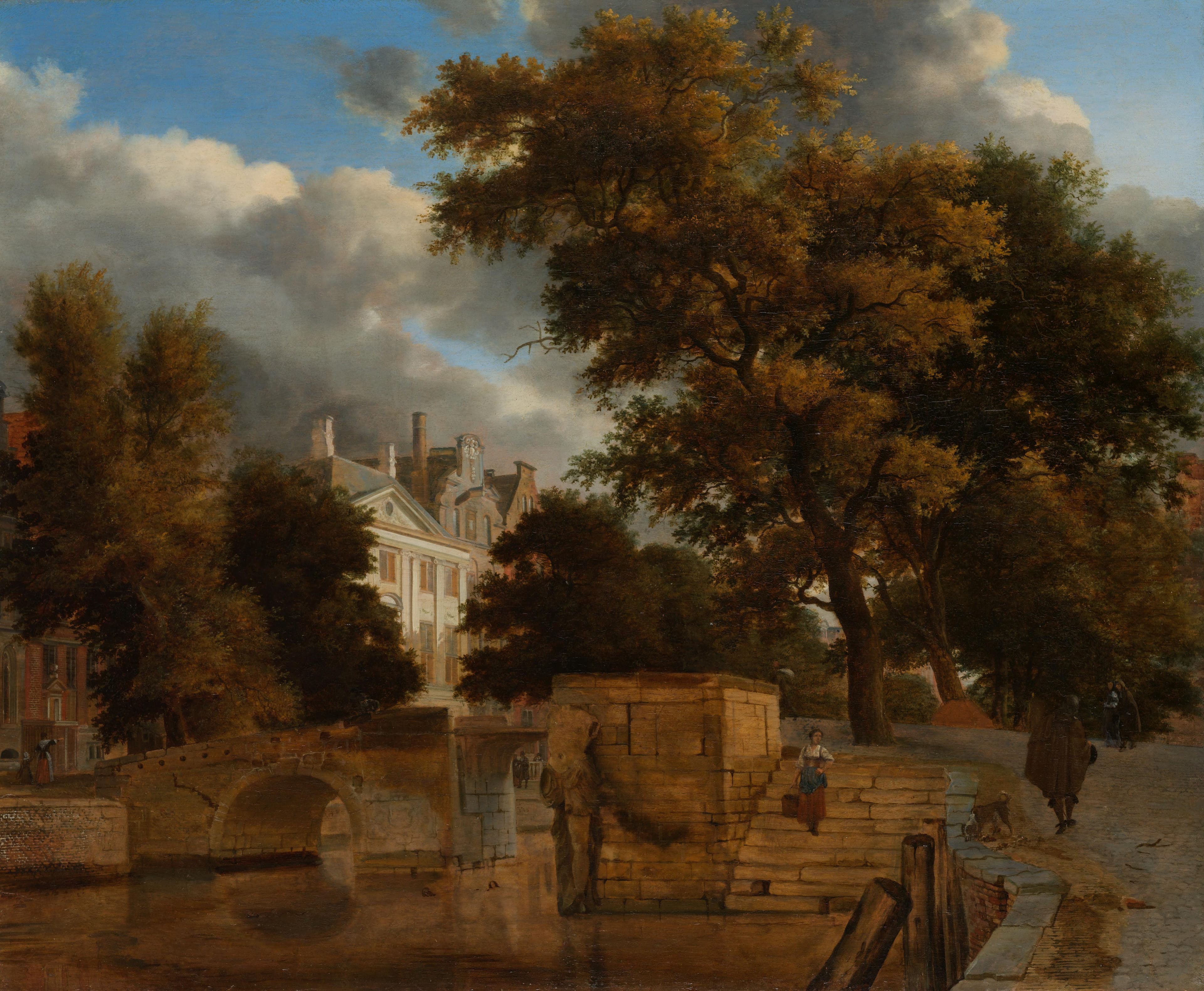 The Stone Bridge — Adriaen van de Velde