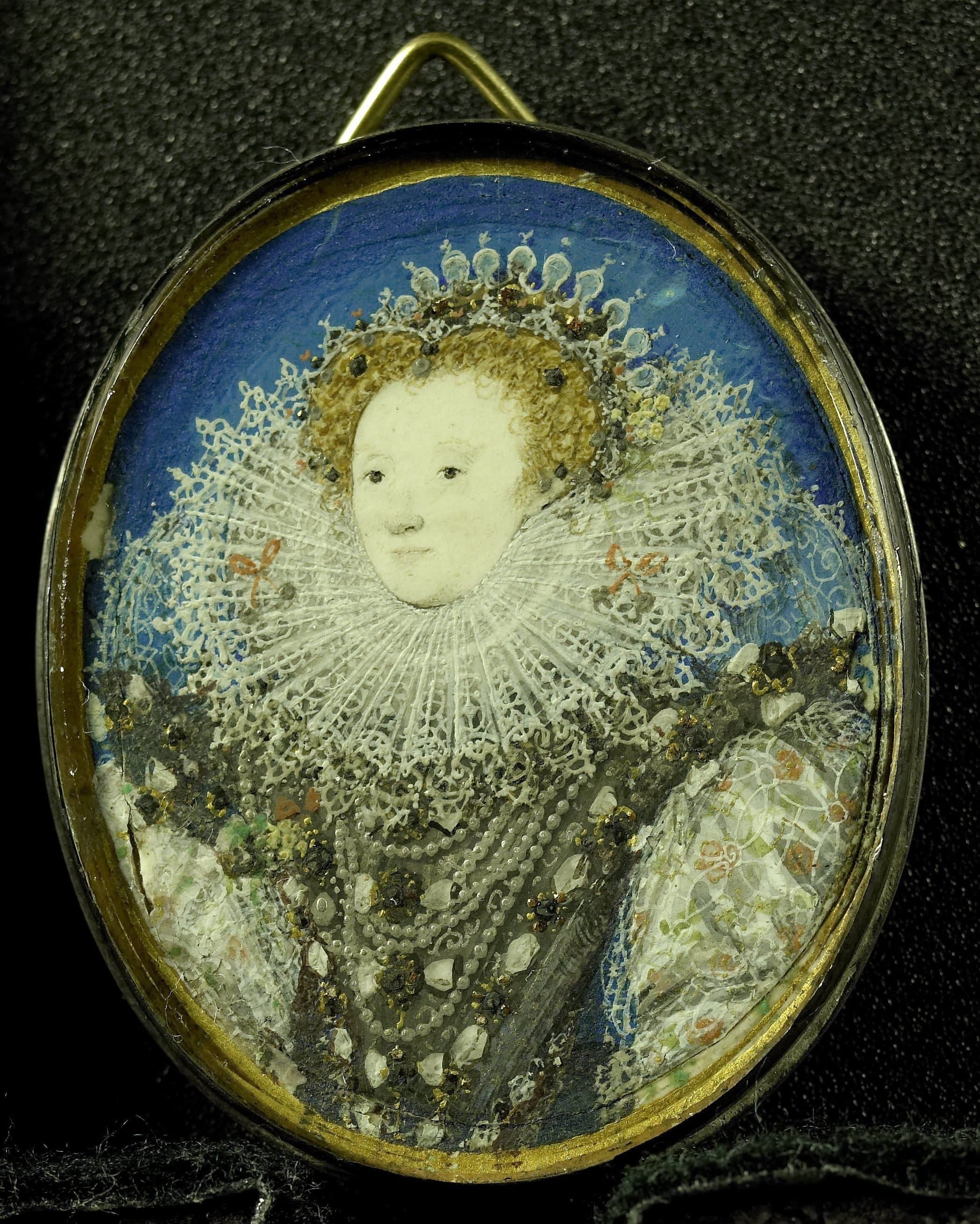 Elizabeth I (1533-1603), koningin van Engeland — Nicholas Hilliard