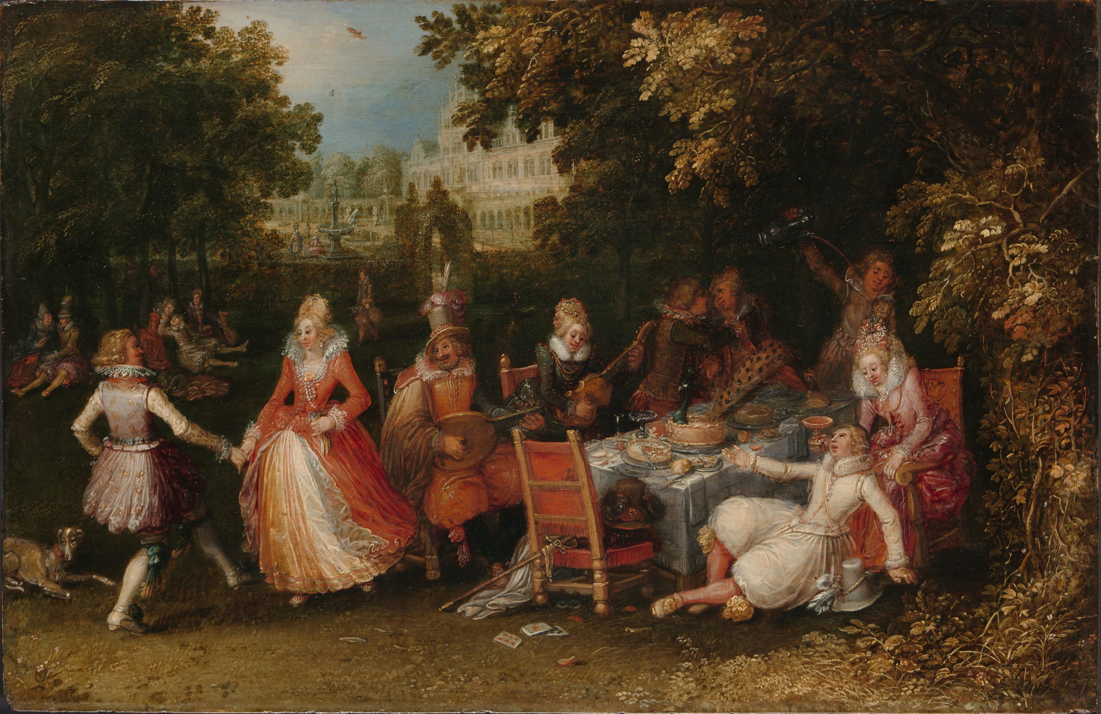 The Fête Champêtre — David Vinckboons