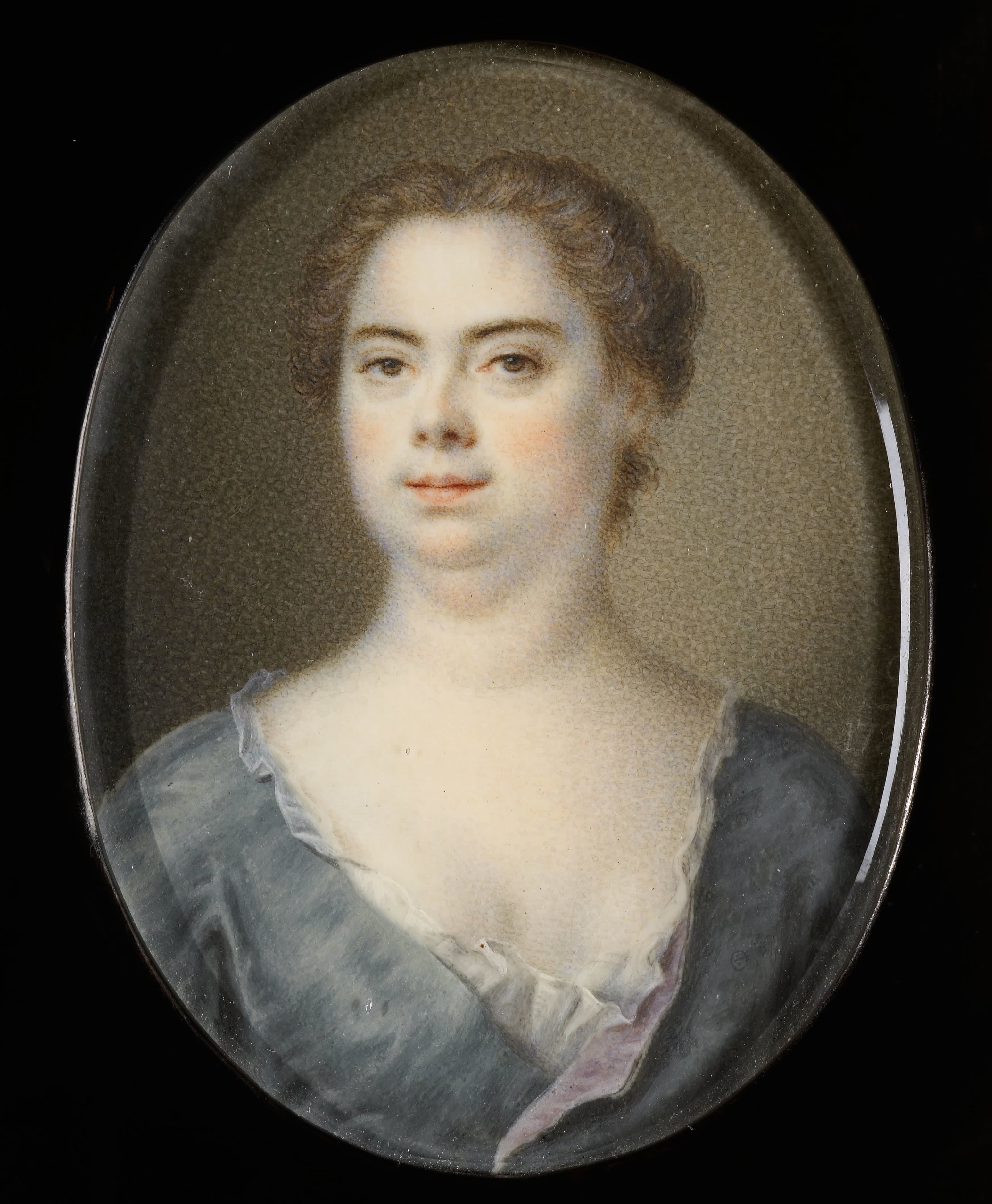Portrait of Esther Winter, Wife of Balthasar Denner — Balthasar Denner