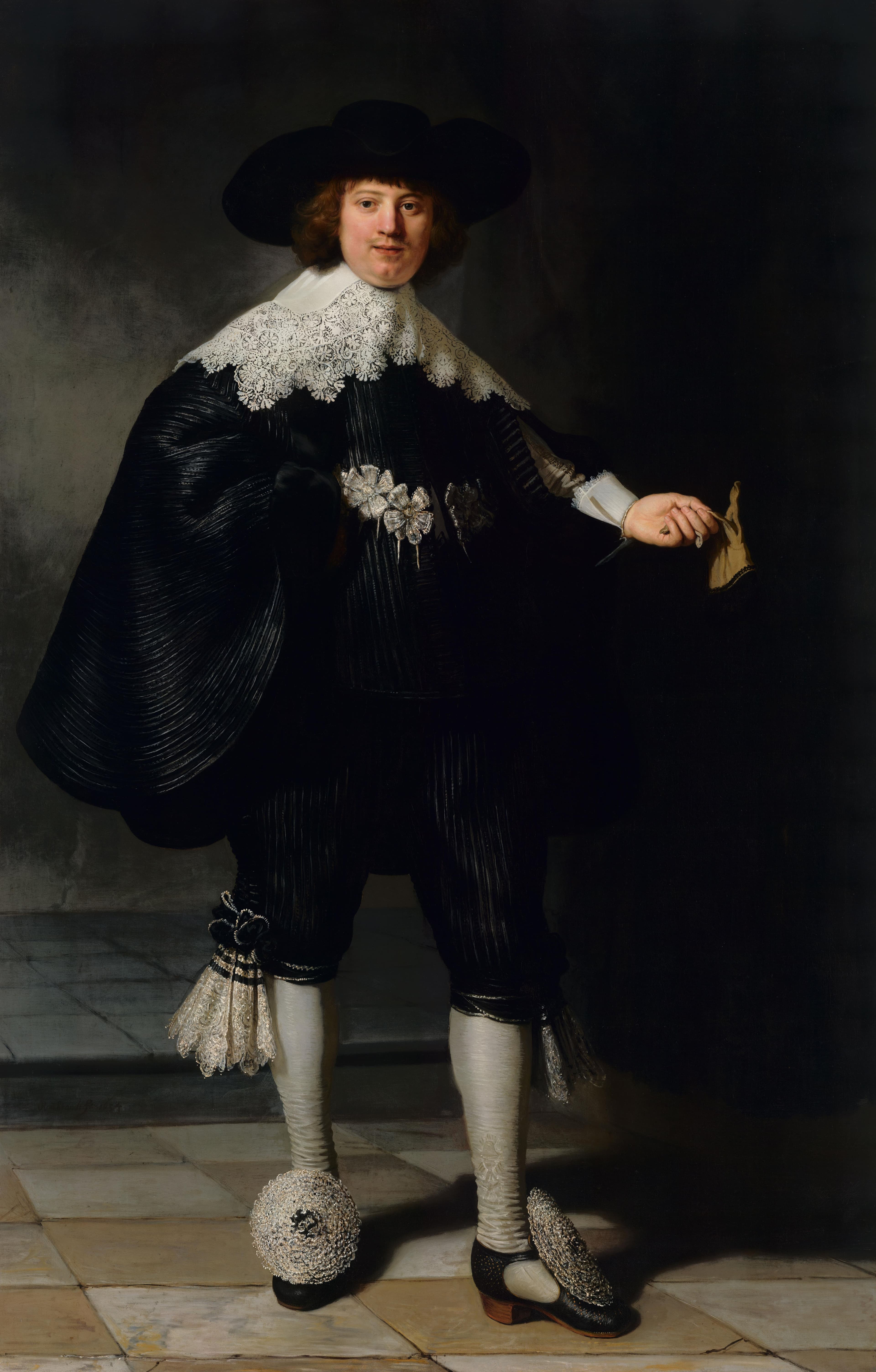 Portret van Maerten Soolmans — Rembrandt van Rijn