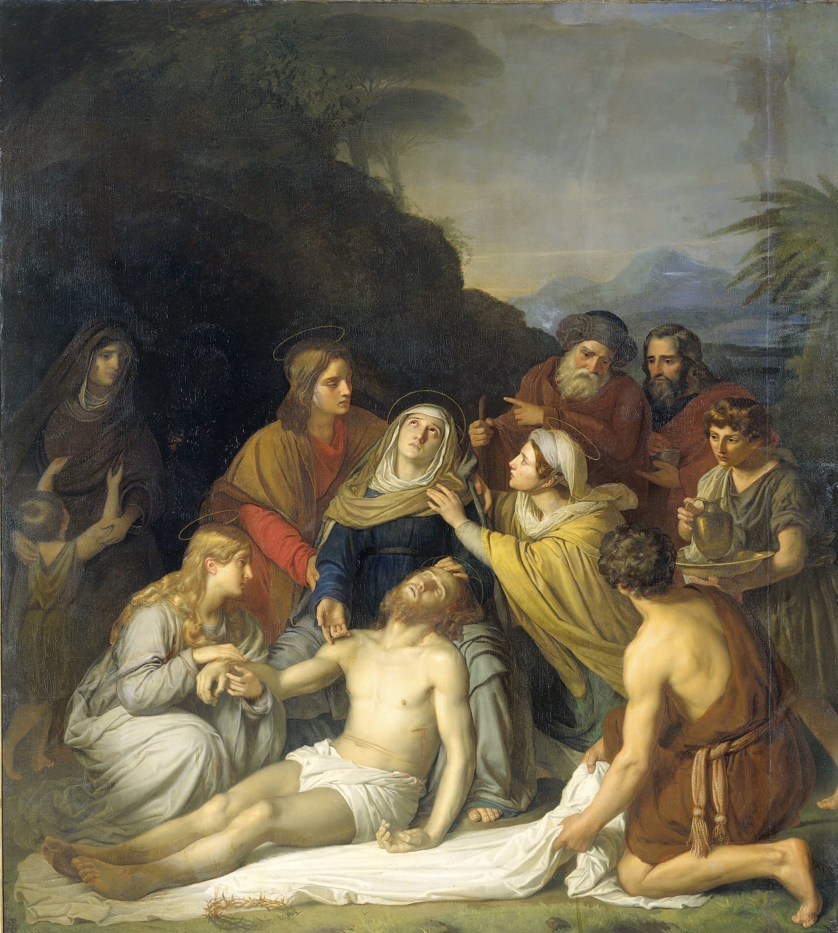 De graflegging — Cornelis Kruseman