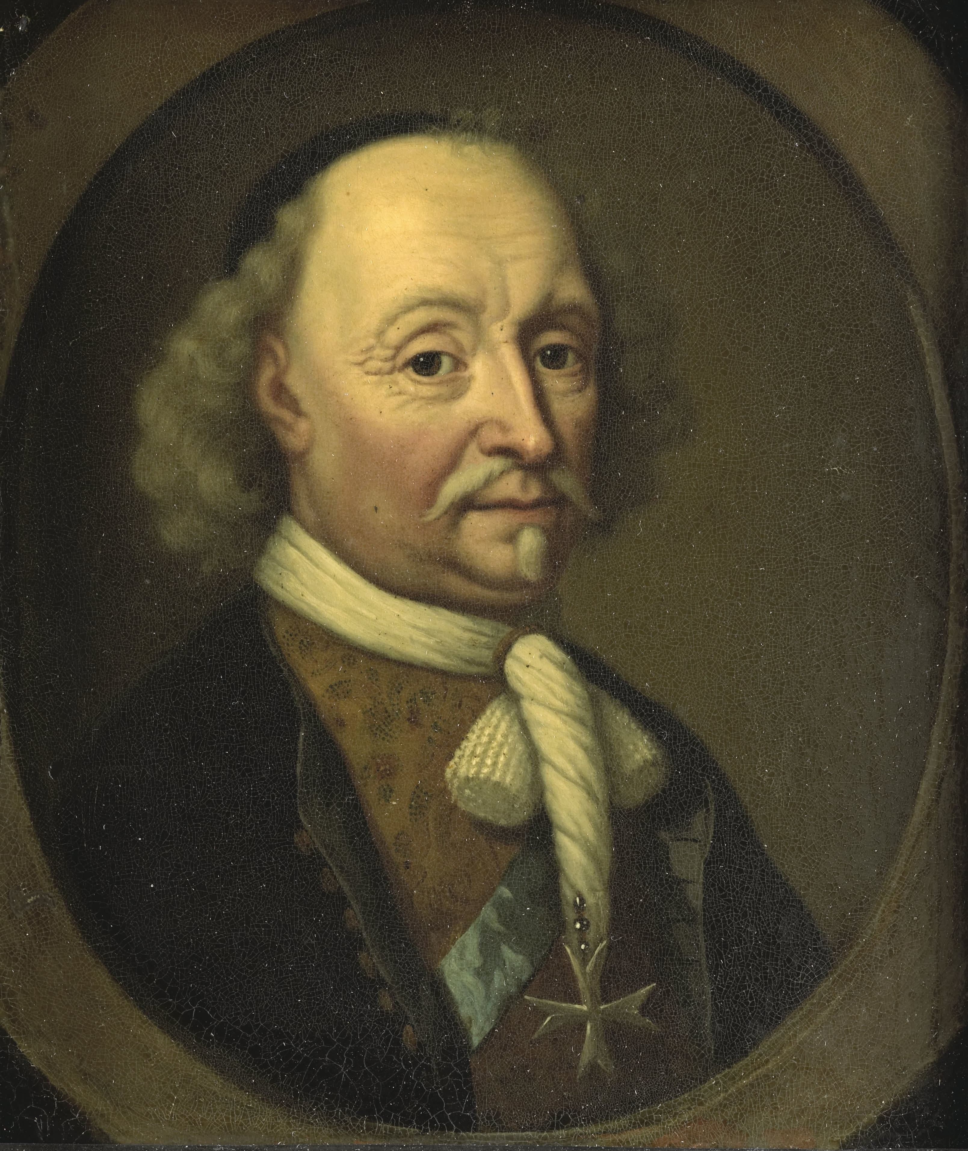 Johan Maurits (1604-79), graaf van Nassau-Siegen. Gouverneur van Brazilië — Michiel van Musscher