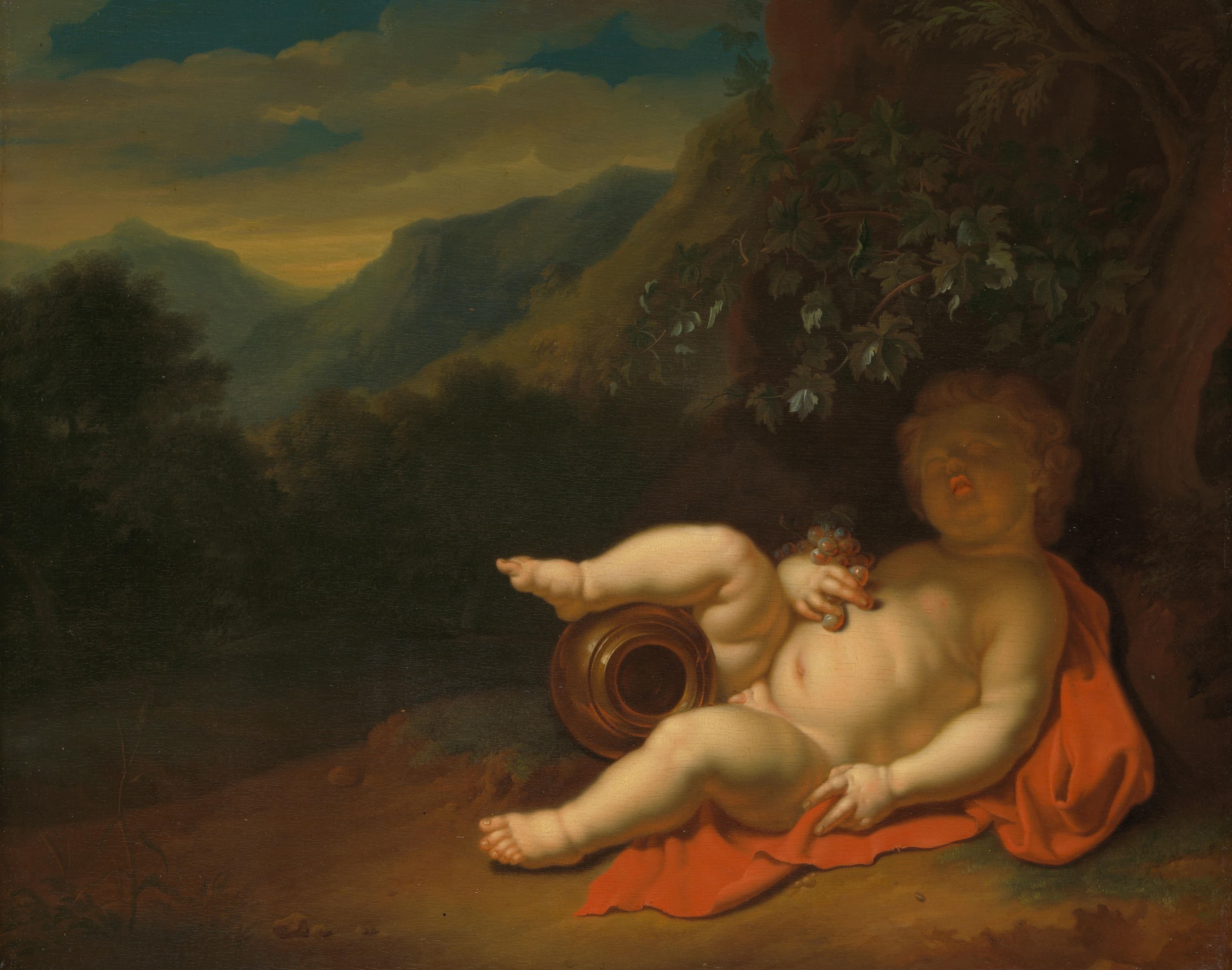 The Infant Bacchus — Pieter van der Werff