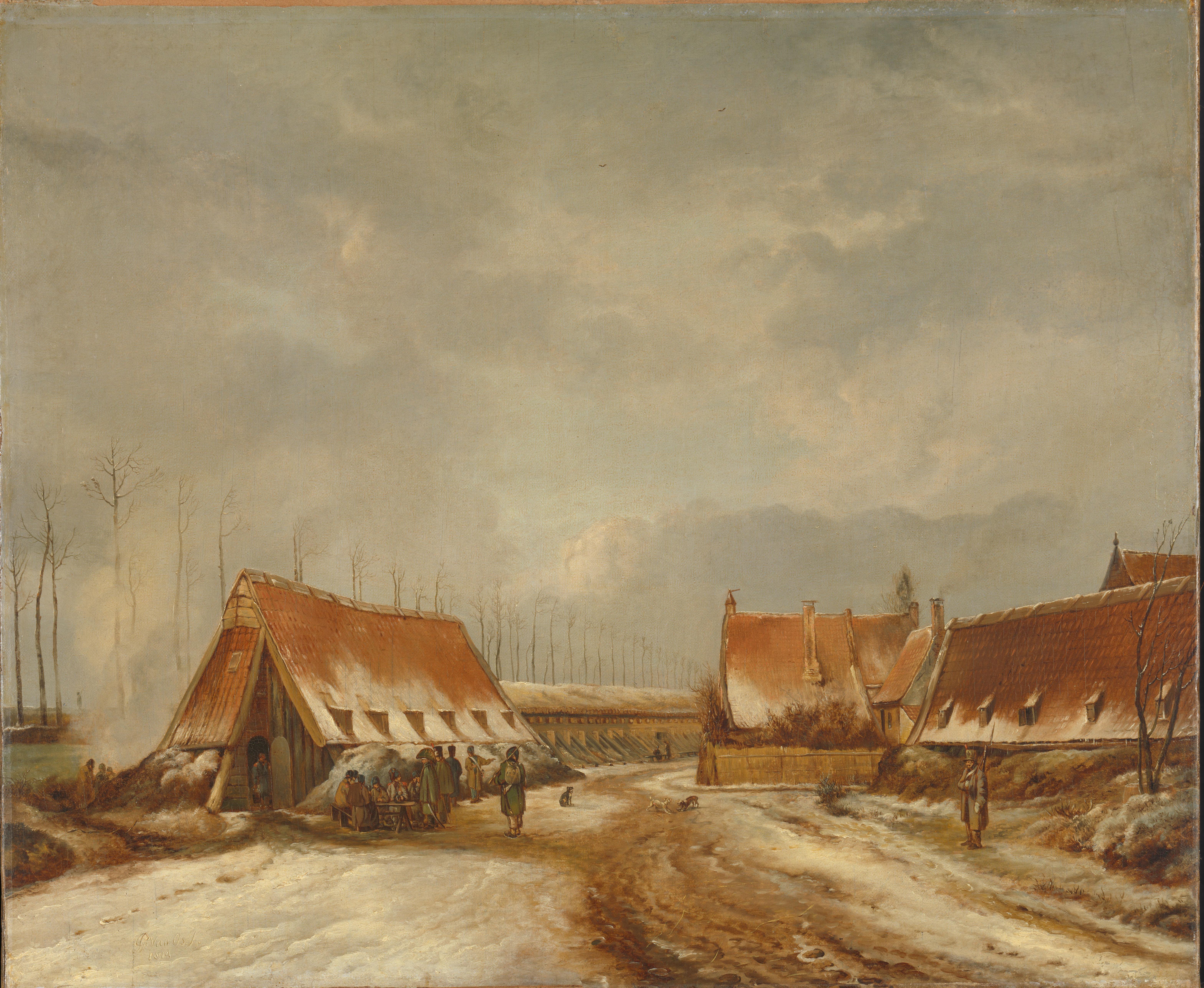 De kazematten voor Naarden, 1814 — Pieter Gerardus van Os