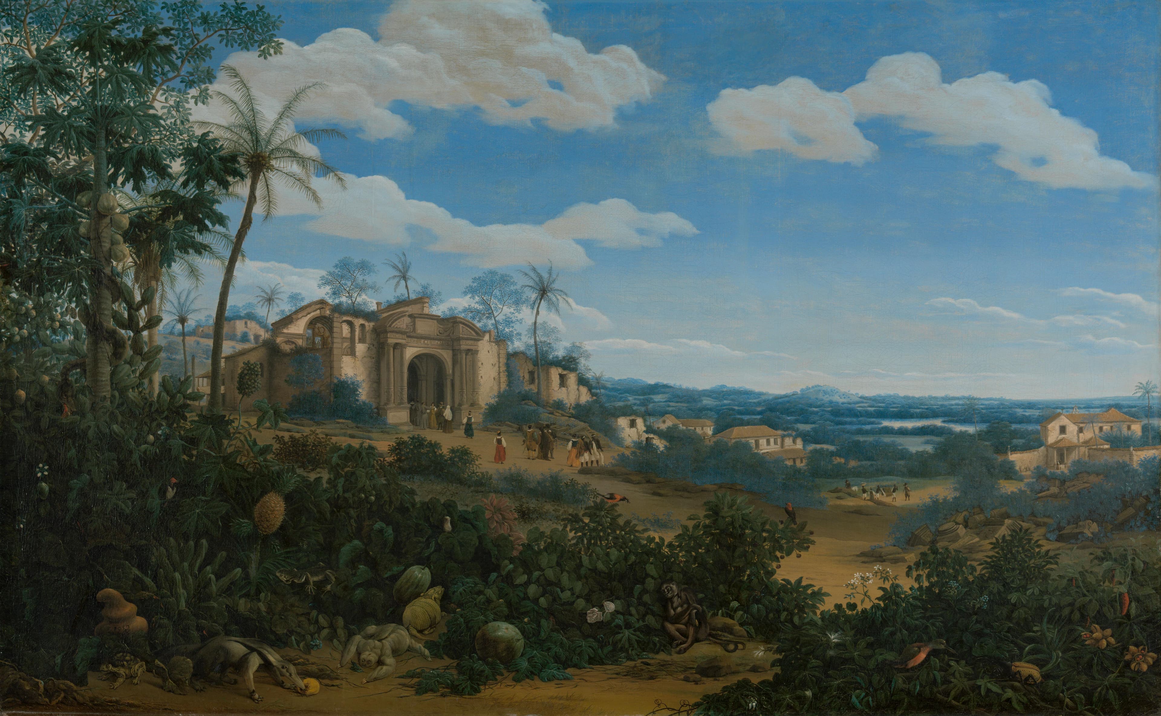 View of Olinda, Brazil — Frans Jansz Post