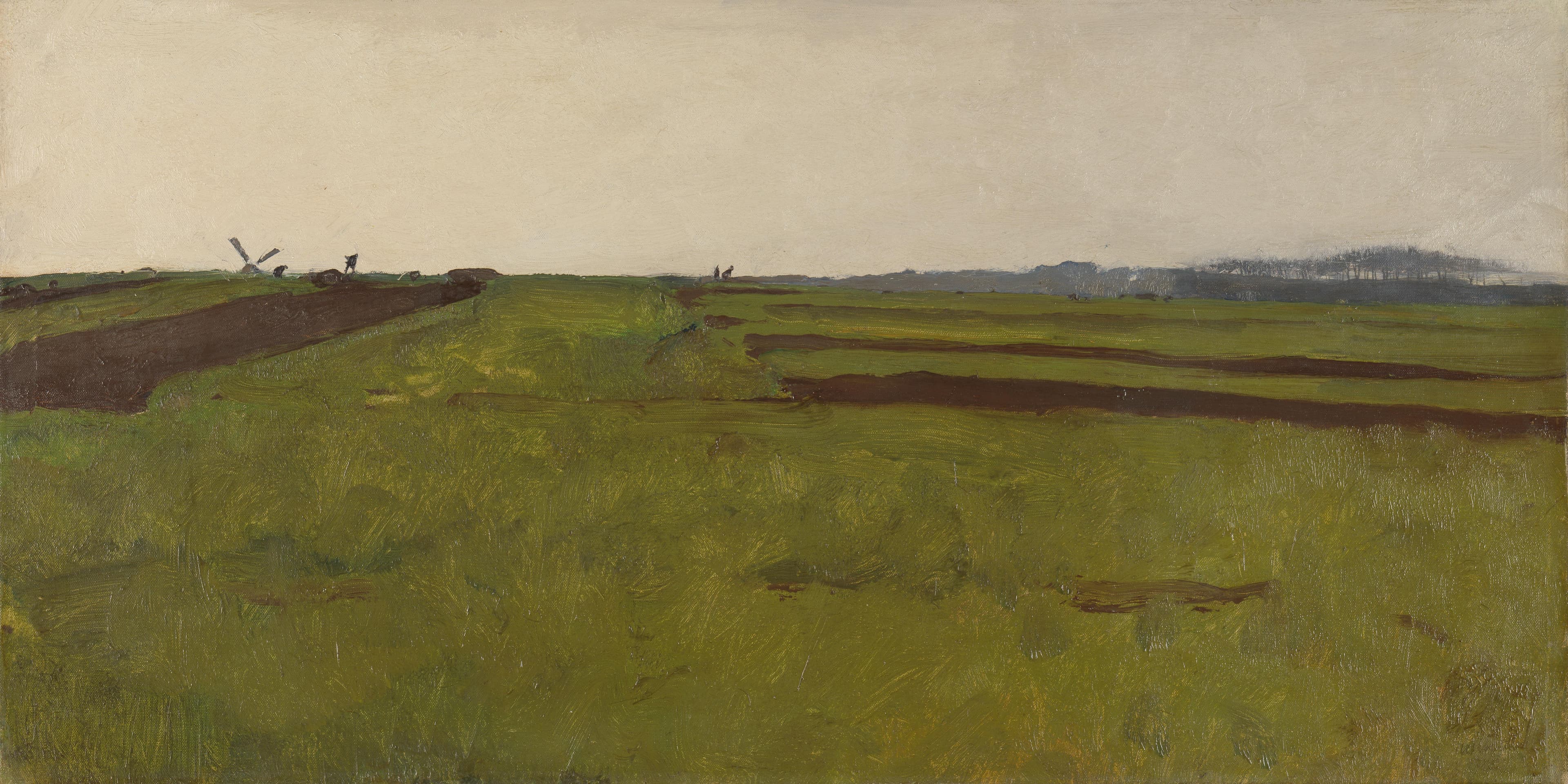 Landschap met akkervelden — Willem Witsen