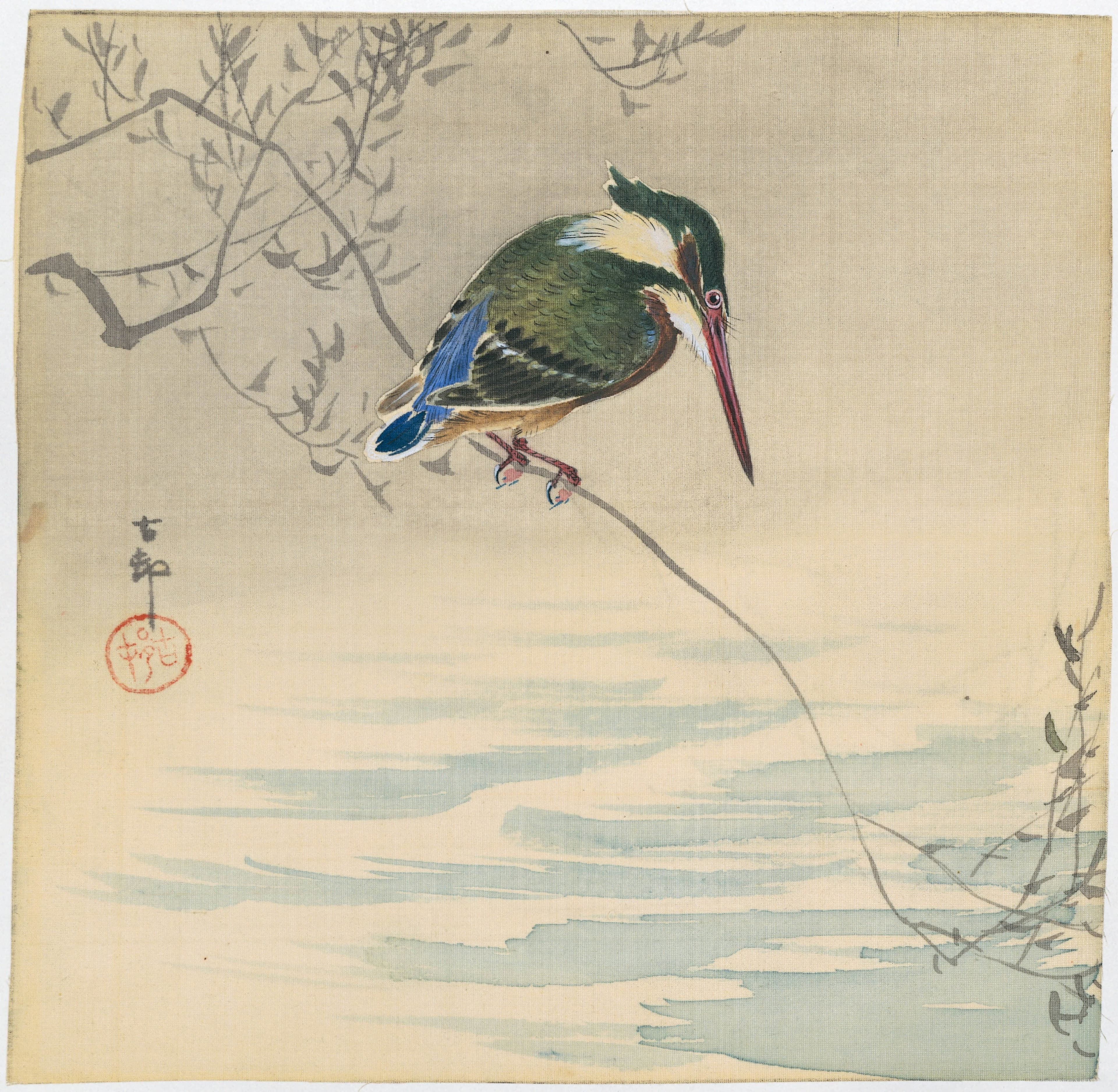 IJsvogel — Ohara Koson