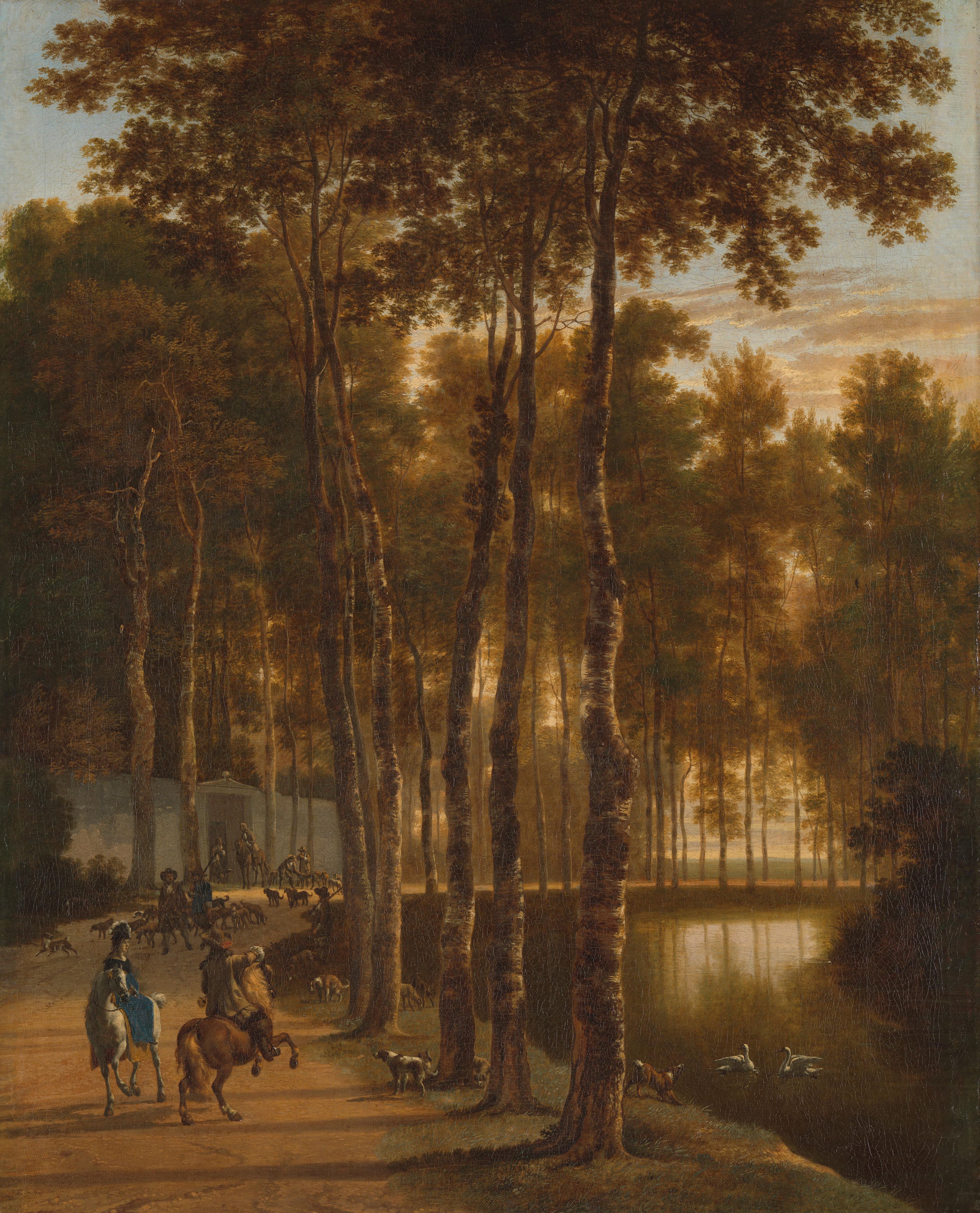 Berkenlaan — Jan Hackaert