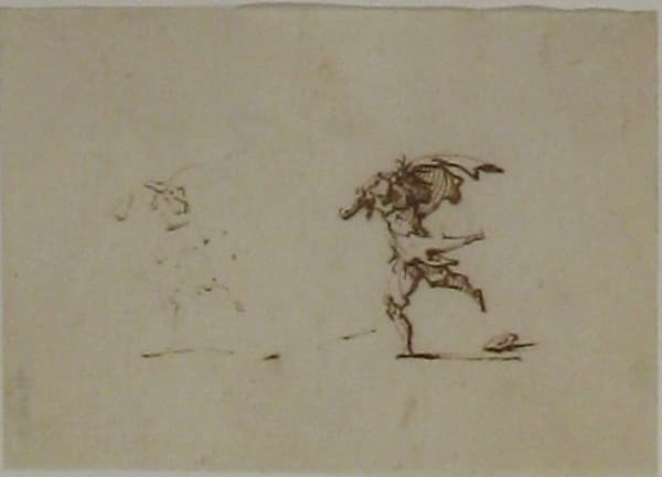 A Man Running — Jacques Callot