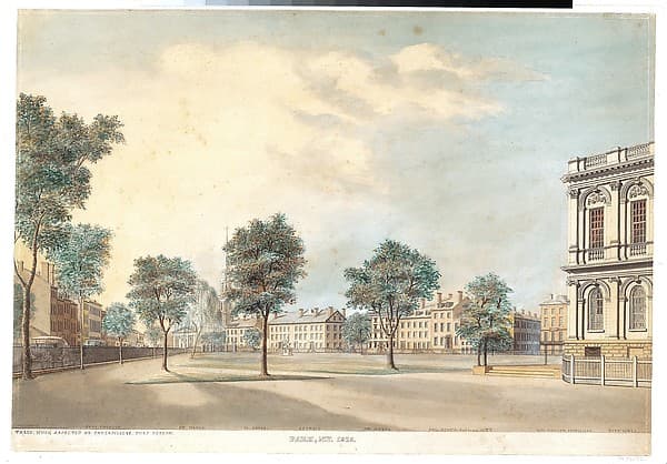 City Hall Park, New York — Alexander Jackson Davis