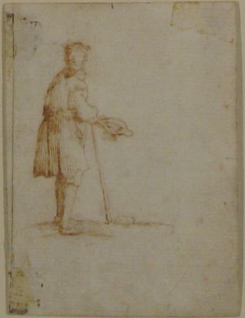 A Beggar Holding a Hat — Jacques Callot
