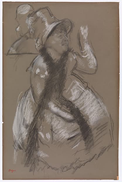 Portrait of Madame Dietz-Monnin — Edgar Degas