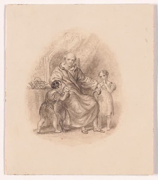 Illustration design for "The Economy of Human Life" — Frank Howard